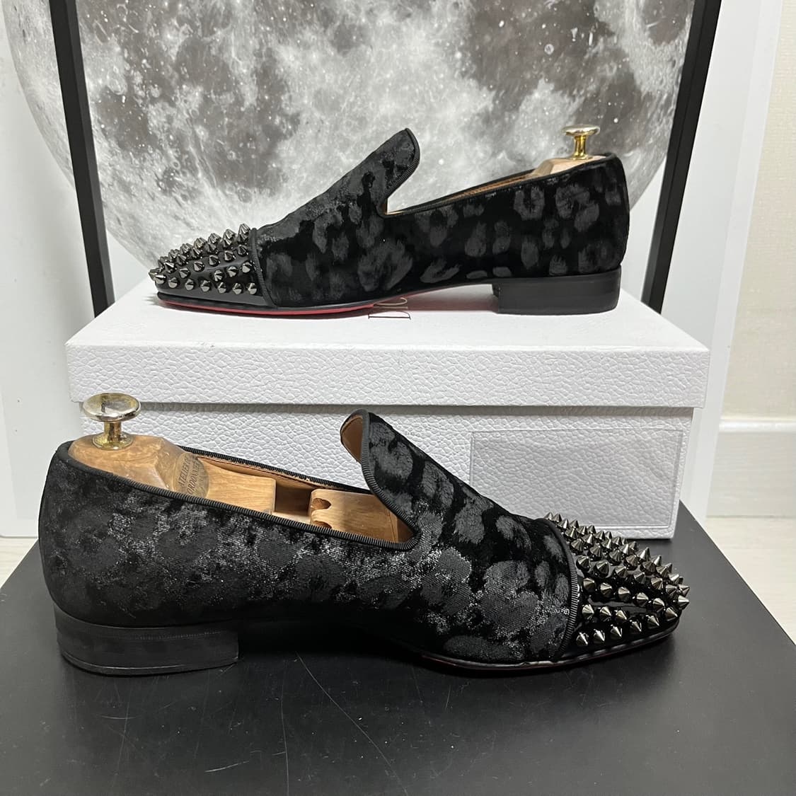  정품 41) 크리스찬 루부탱 스푸키 스파이크 로퍼 구두 상품이미지2