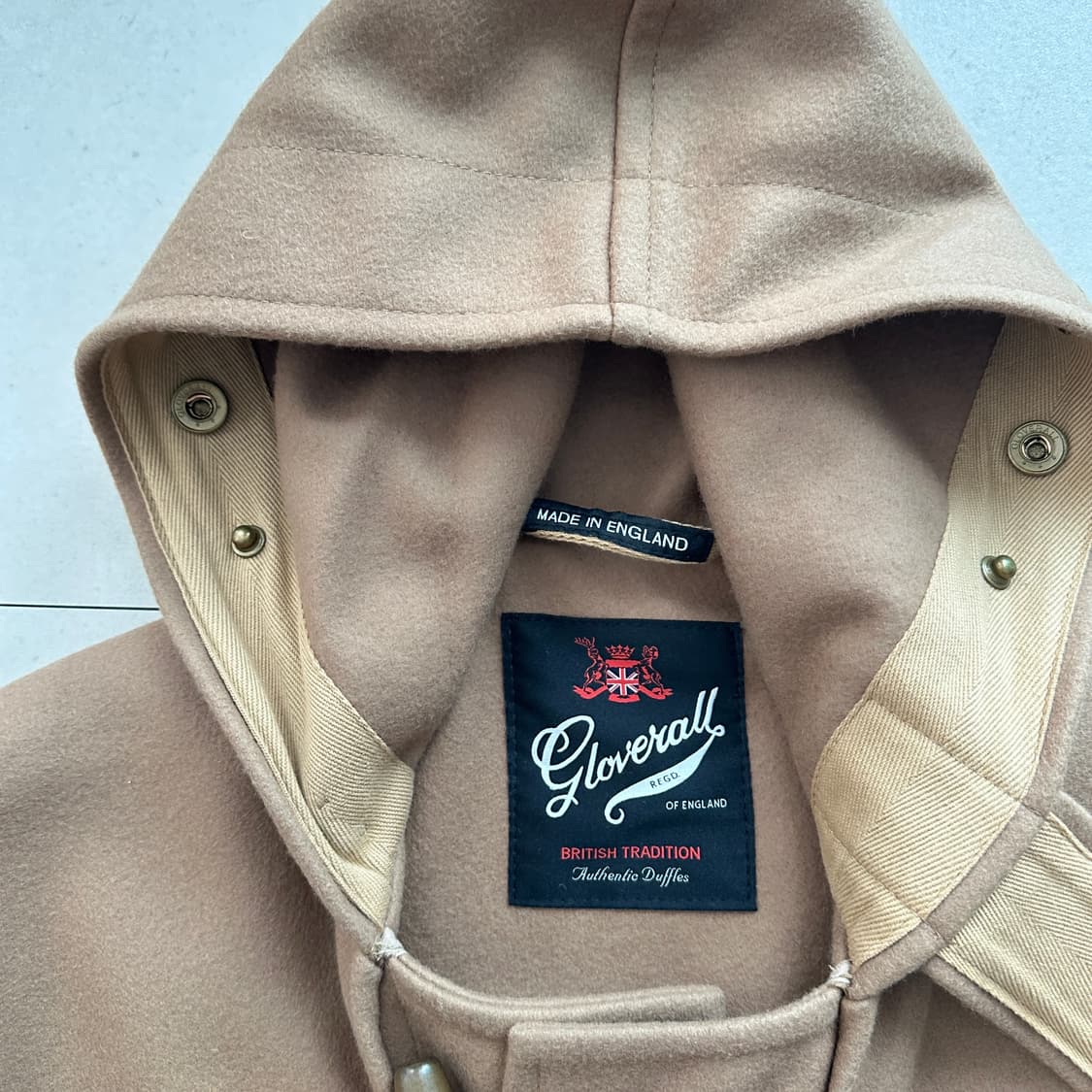 글로버올 헤리티지 몬티 더플코트 카멜 46 상품이미지2