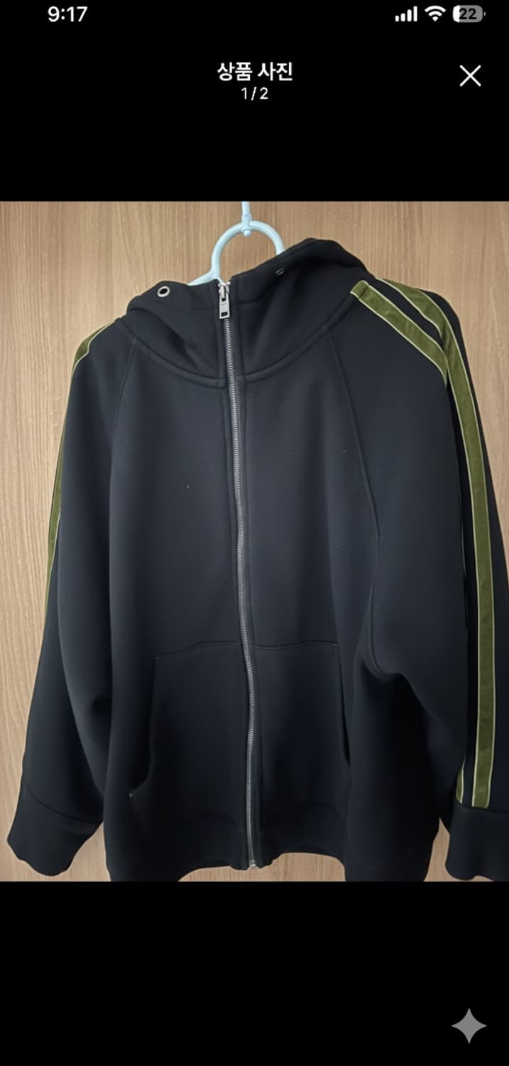 빈티지 후드집업 상품이미지1