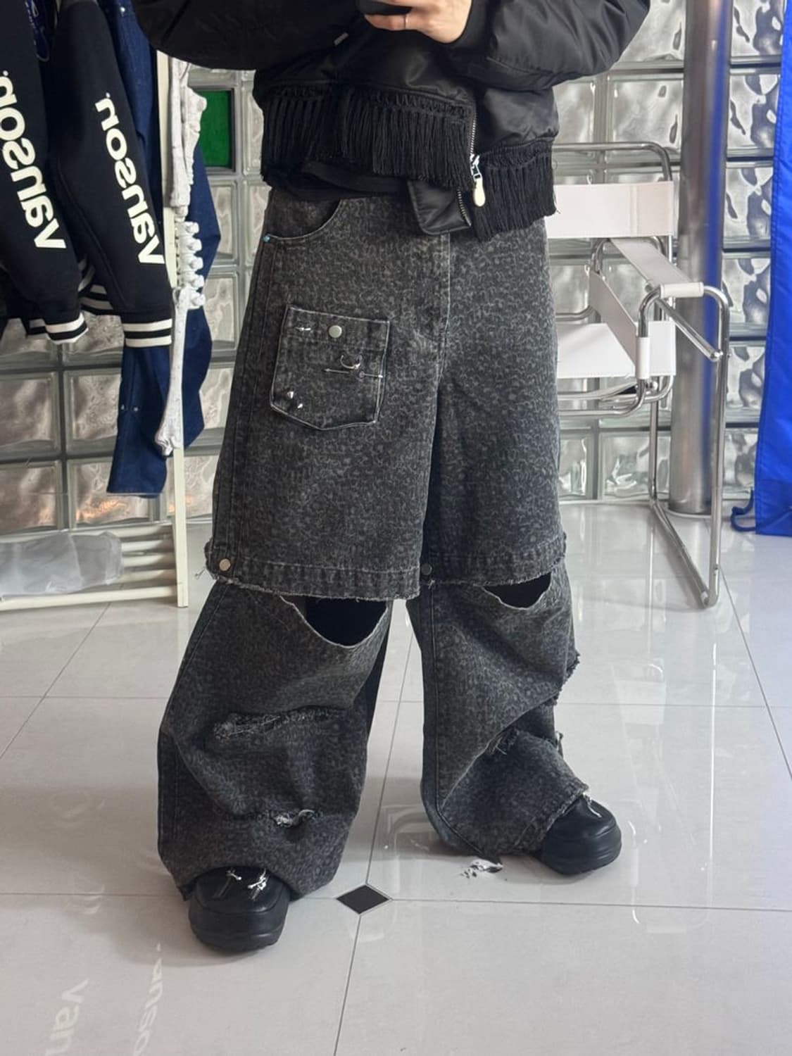 HAKU DENIM PANTS  2WAY 하쿠 데님 팬츠 상품이미지4