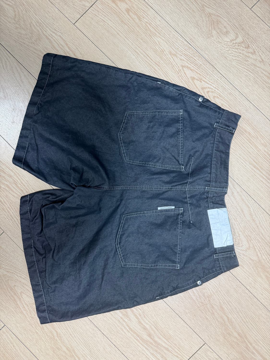 언어펙티드 원턱 팬츠 상품이미지3