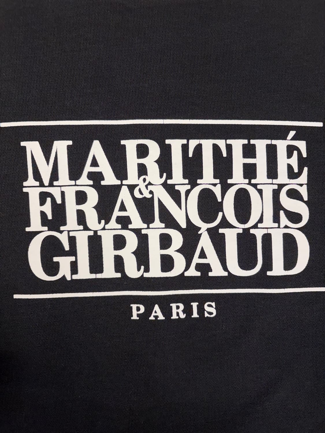 [s]마리떼 프랑소와 저버 맨투맨 블랙 상품이미지3