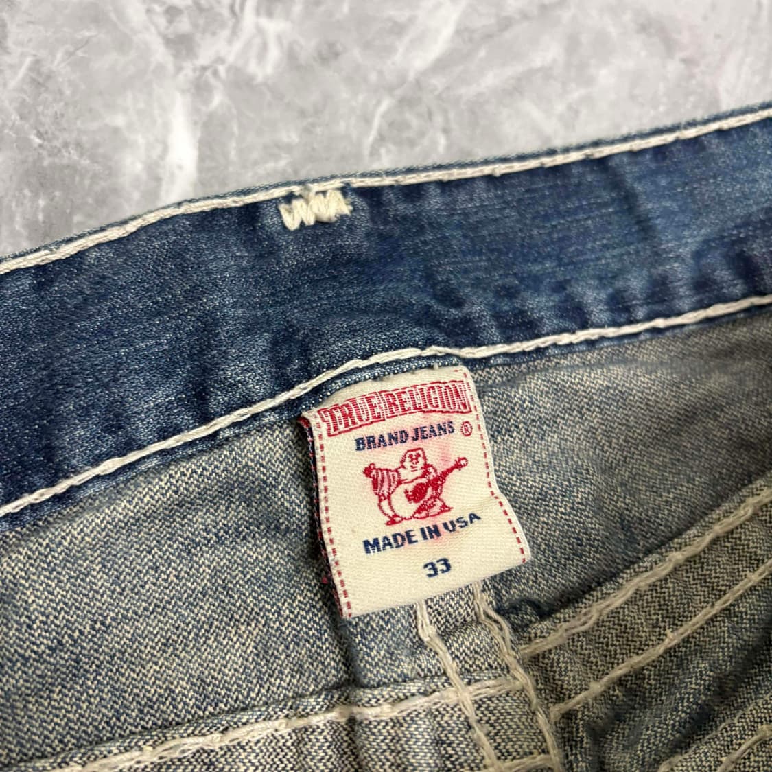 트루릴리젼 플레어 진 y2k 팬츠(33) 상품이미지3