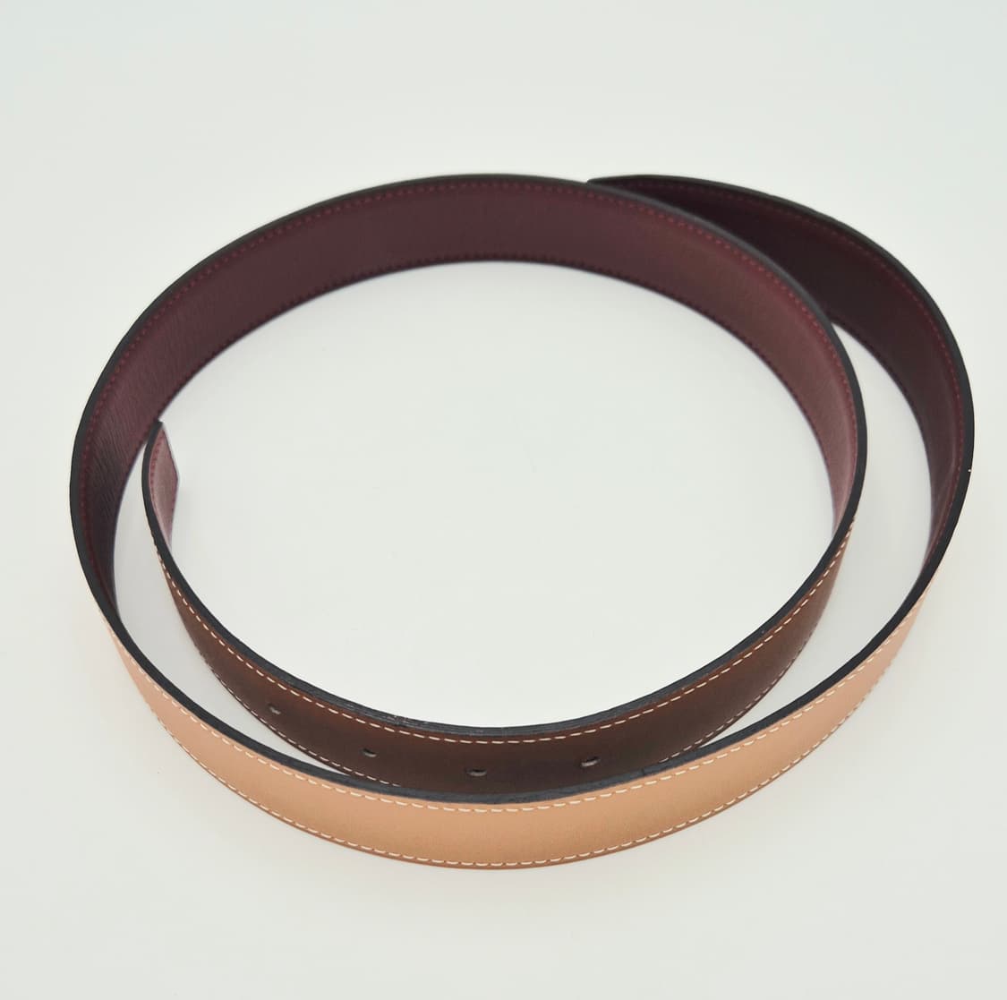 에르메스 해머드 금장 H 버클 벨트 상품이미지7