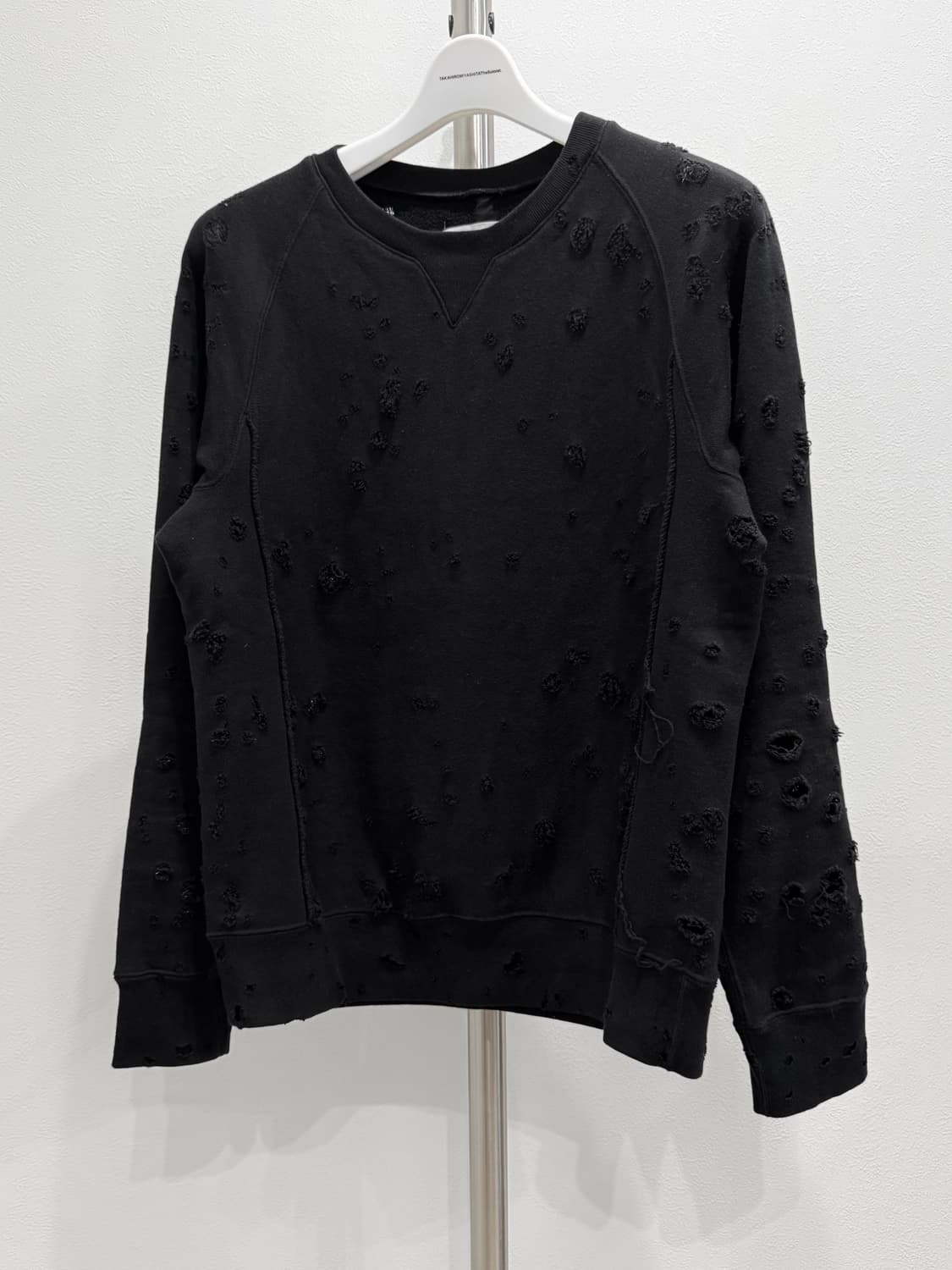 솔로이스트 17ss 그런지 디스트로이드 스웻셔츠 상품이미지1