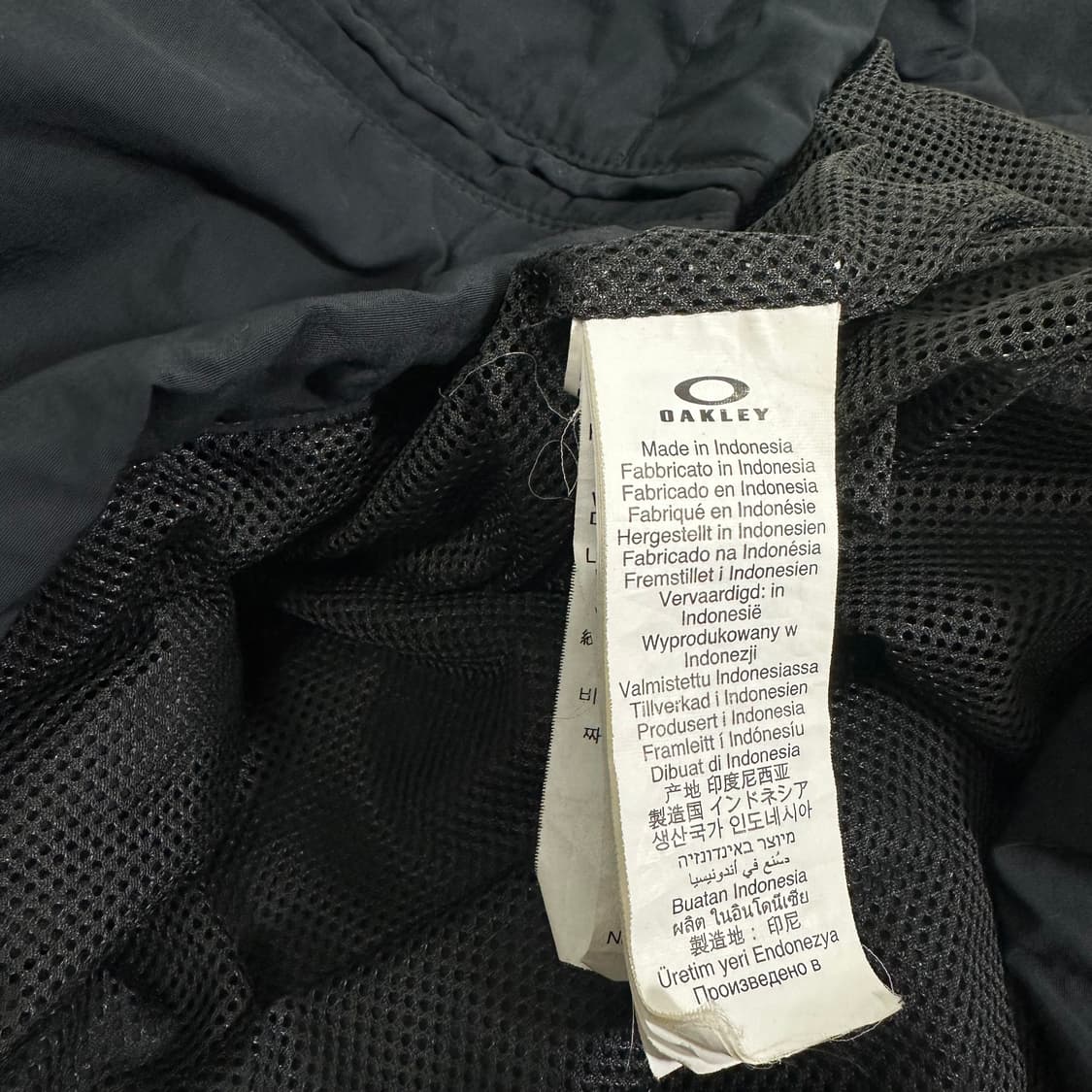 M 100 오클리 OAKLEY 먹색 블루종자켓 상품이미지7