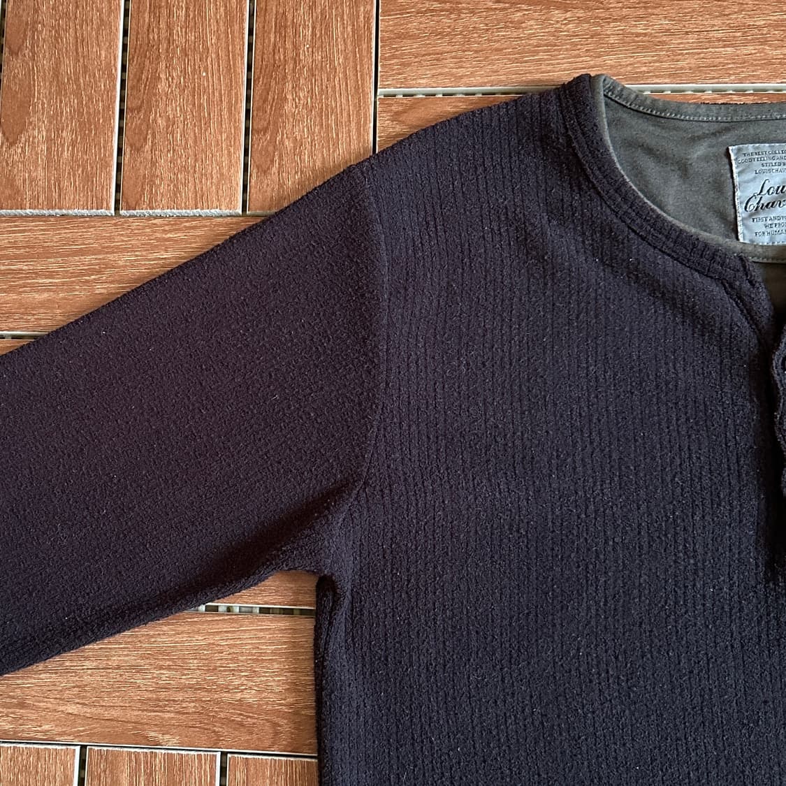 Louis charlon fake layered long sleeves 상품이미지3