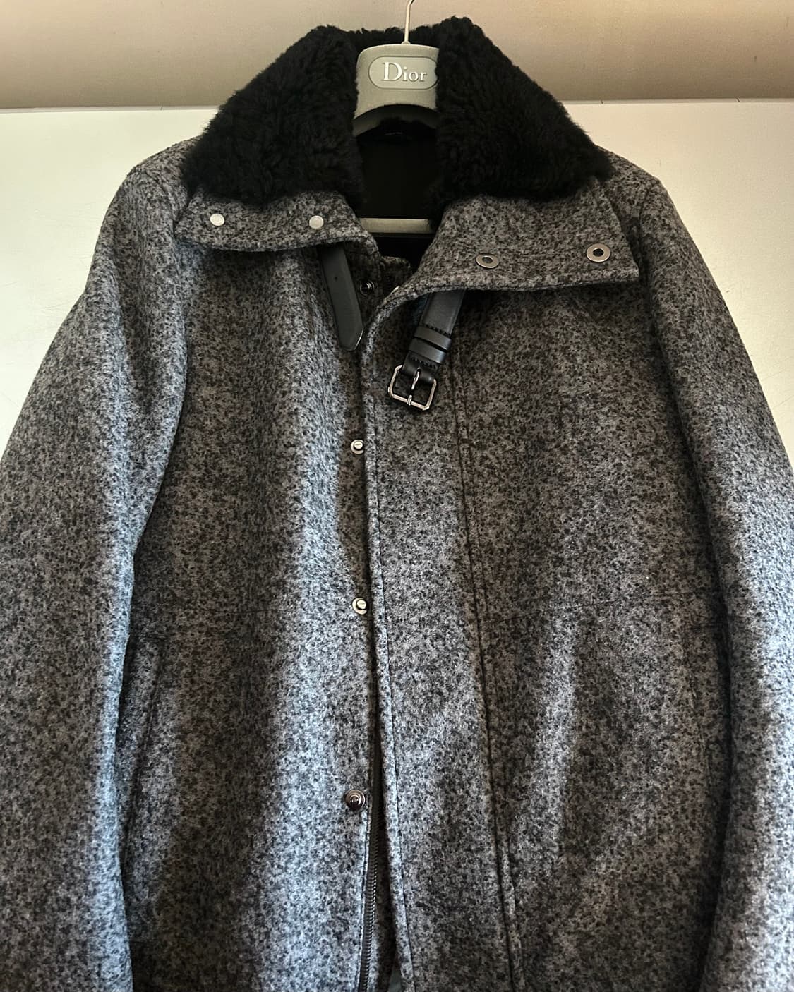 펜디 알파카 봄버 자켓 상품이미지5