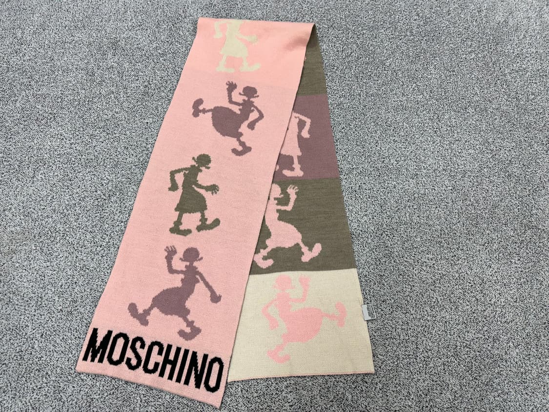 MOSCHINO 모스키노 이태리 머플러  상품이미지1