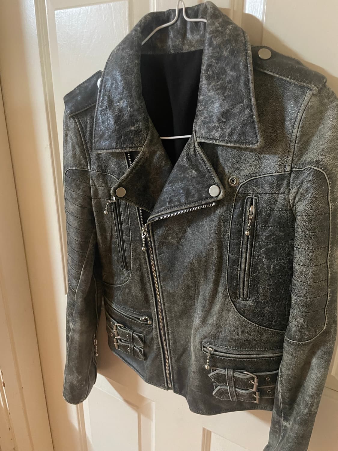 Shop502 리얼레더 자켓 상품이미지4