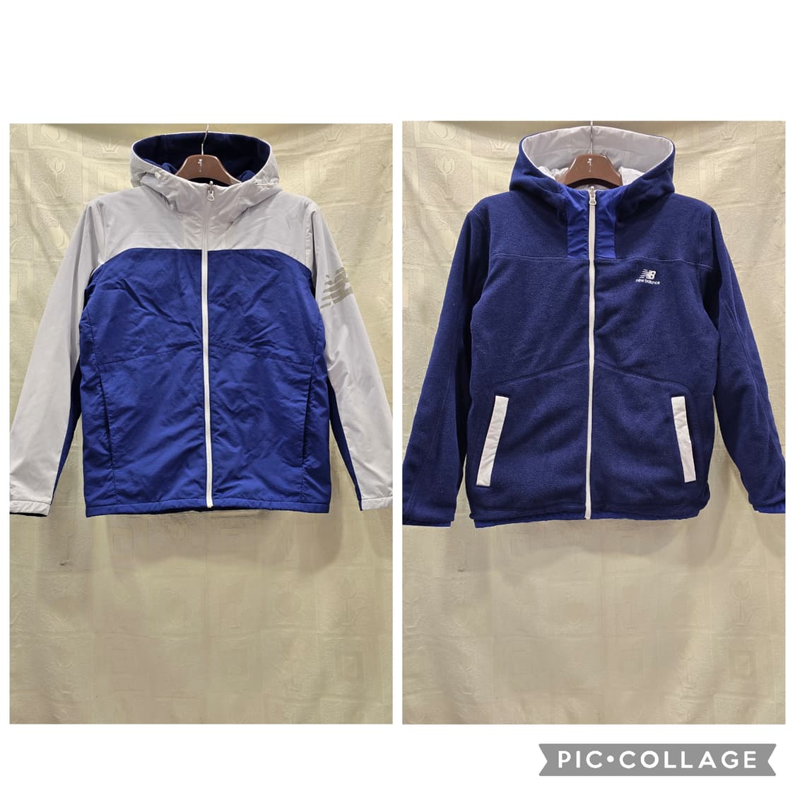 뉴발란스 양면 후리스 점퍼 95 상품이미지1