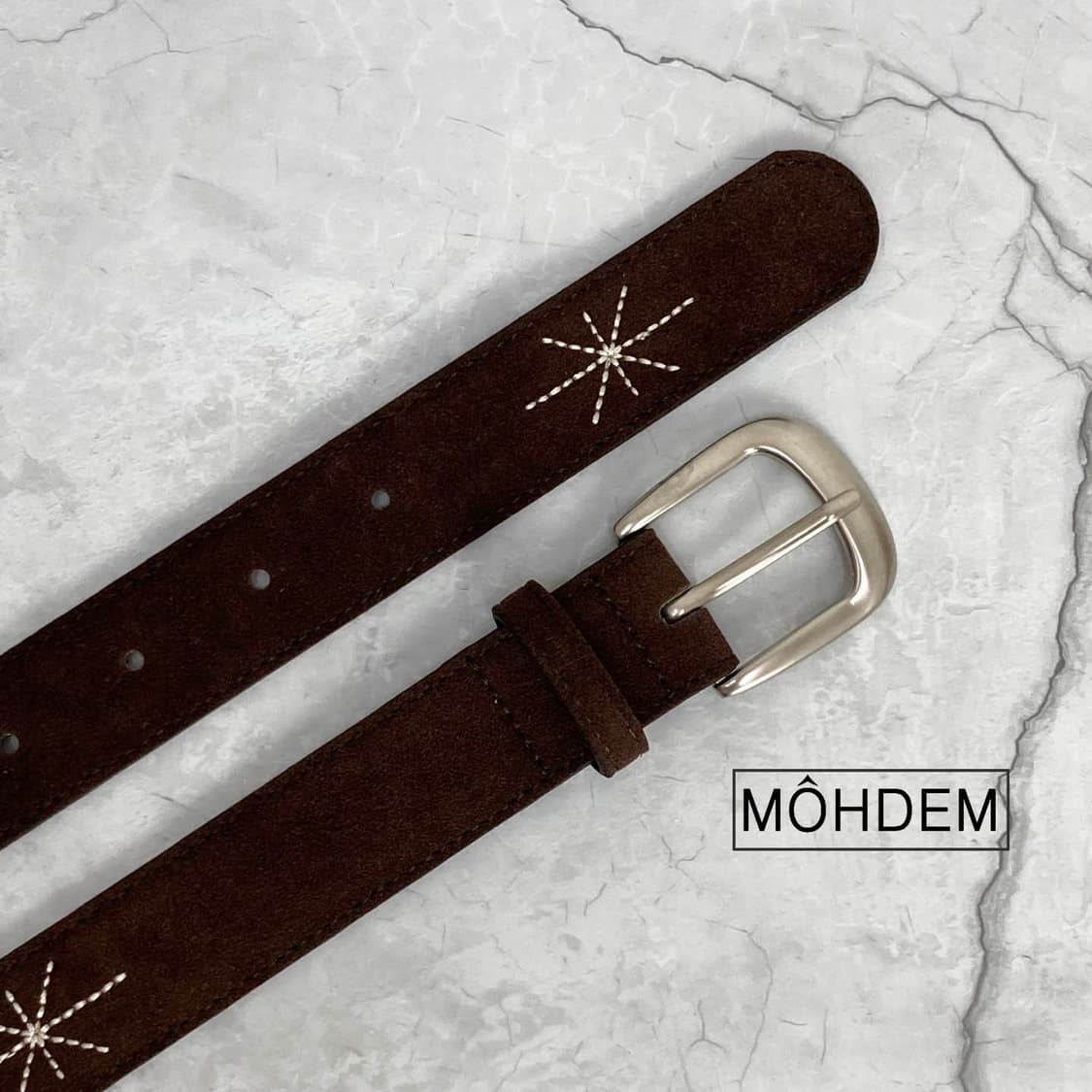 [Unisex] 샤이닝 자수 벨트 3컬러 상품이미지4