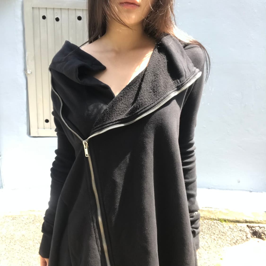 릭오웬스 롱 니트 집업 카디건 상품이미지2