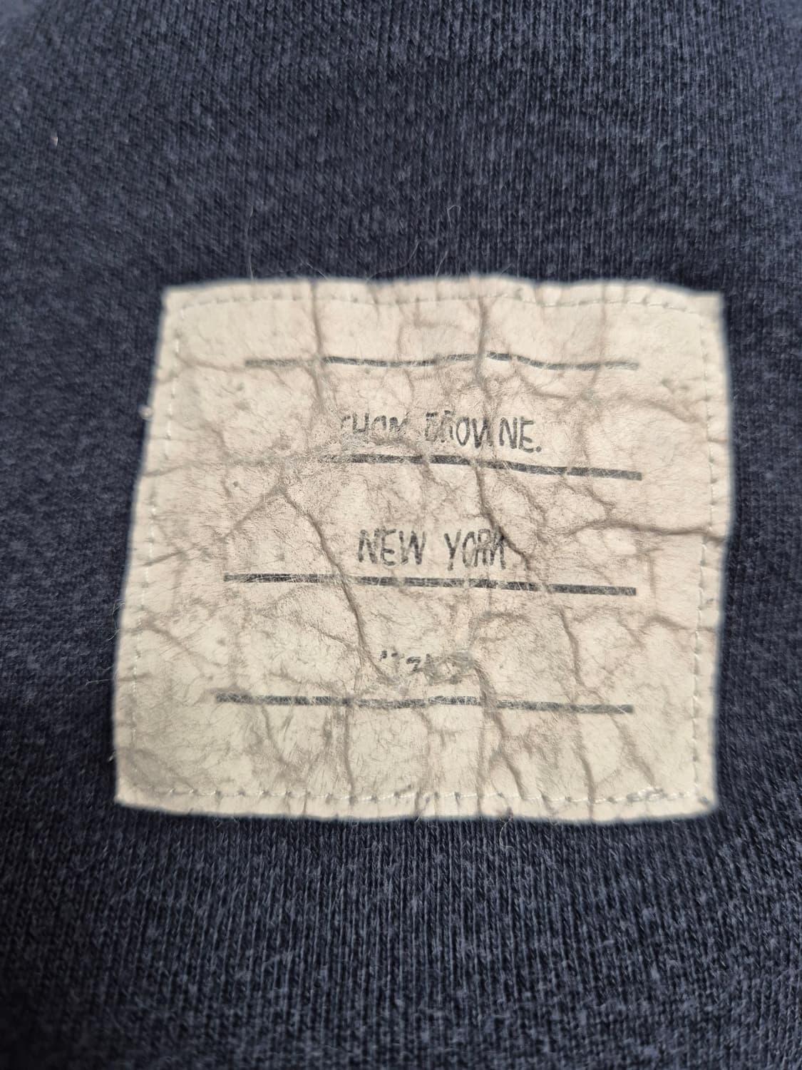 정품 톰브라운 맨투맨 2 네이비 상품이미지8