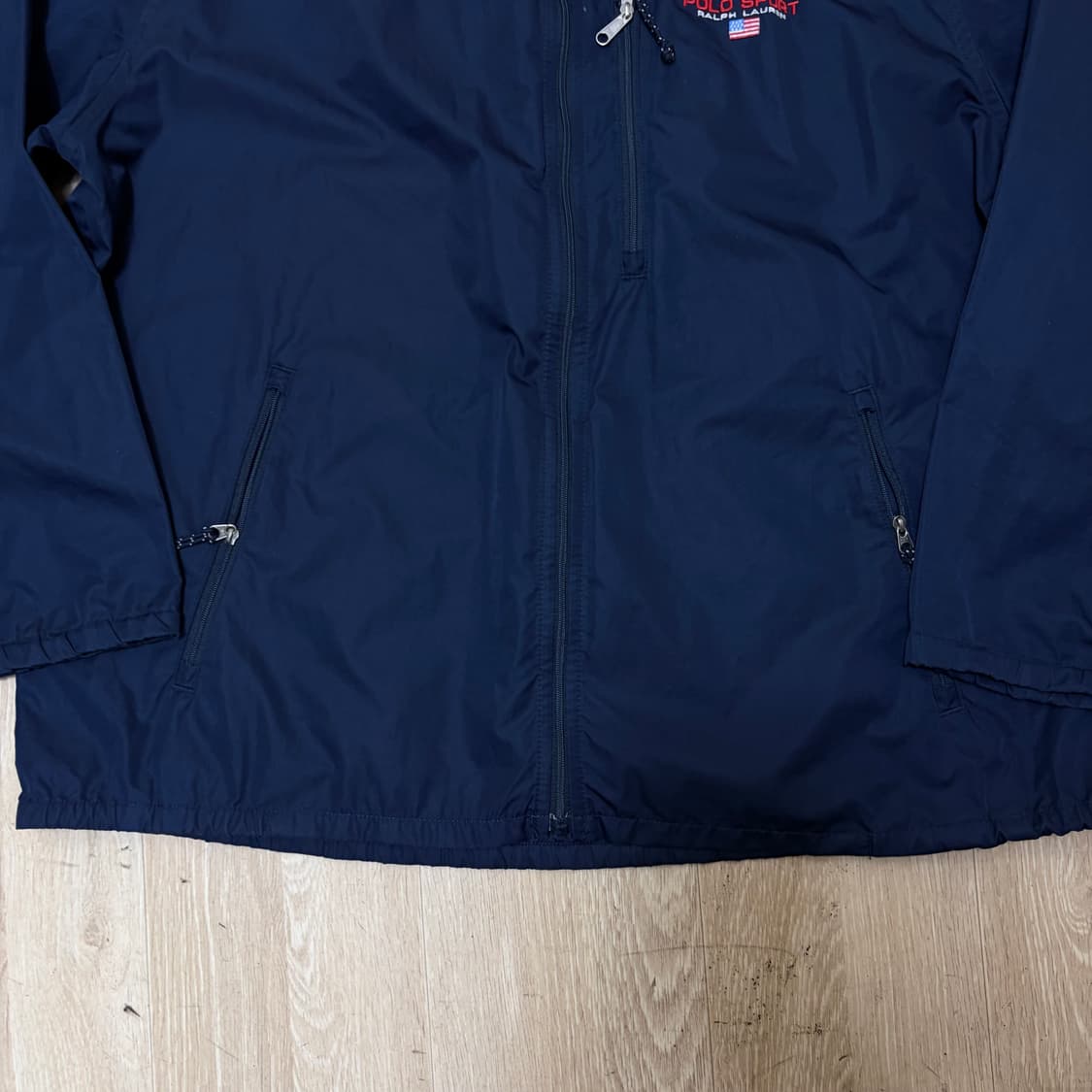 폴로 랄프로렌 성조기 바람막이 자켓 M/95  상품이미지4