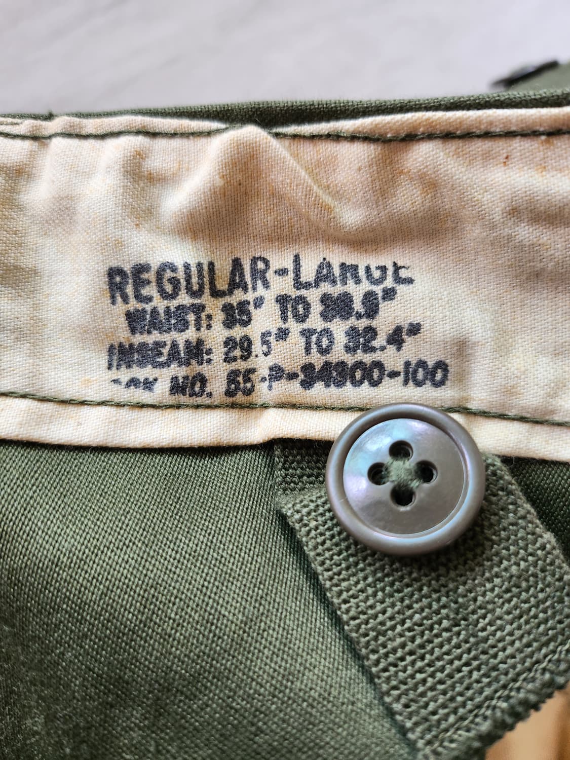 50s USMC m51 field trouser 상품이미지5