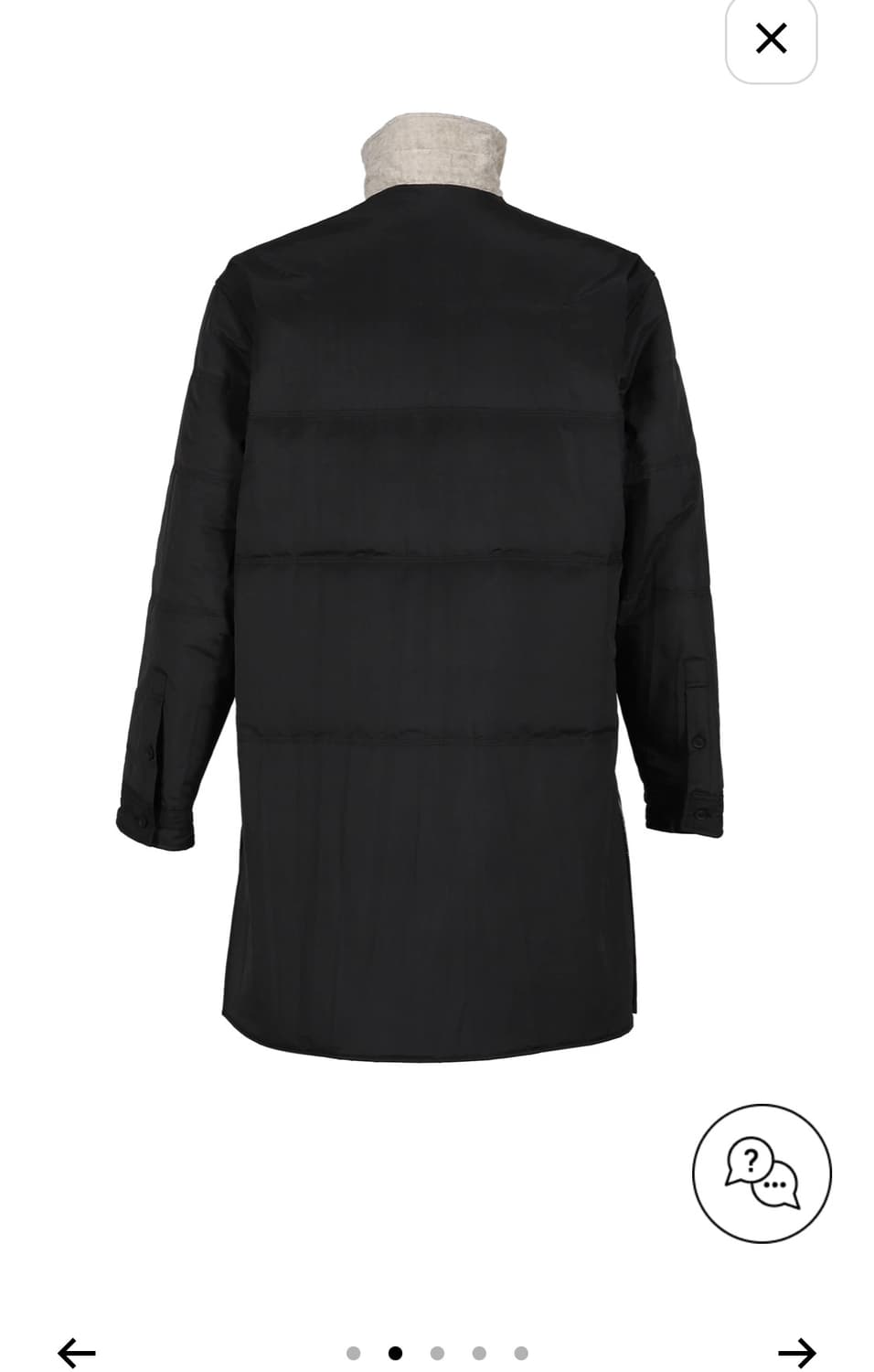 요지야마모토 뿌르옴므 25fw 패디드 셔츠 상품이미지8