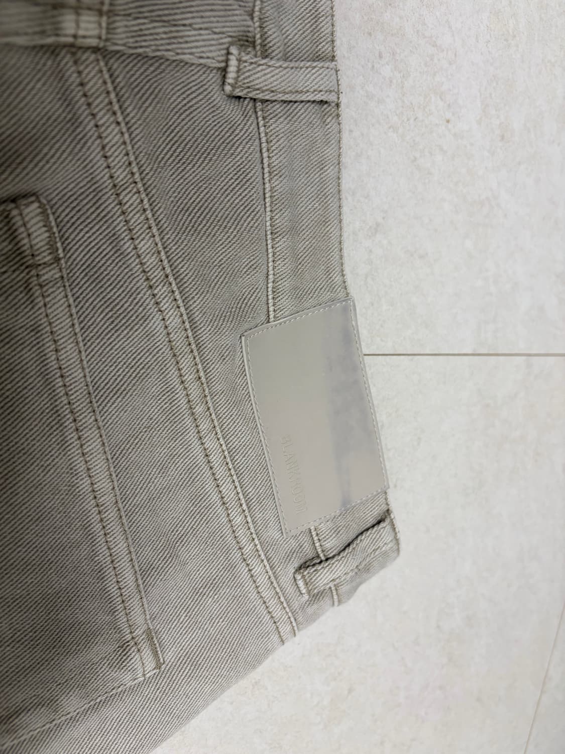 [1] 블랭크룸 가먼트 다이드 팬츠 더스트 상품이미지4