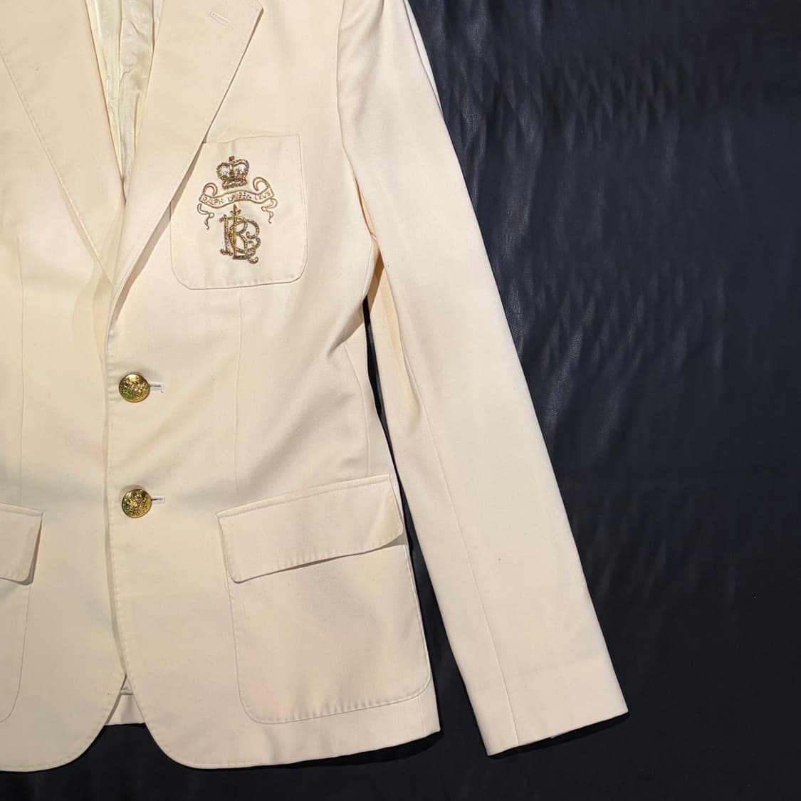 폴로 랄프로렌 금장 자수 블레이저 자켓 상품이미지5