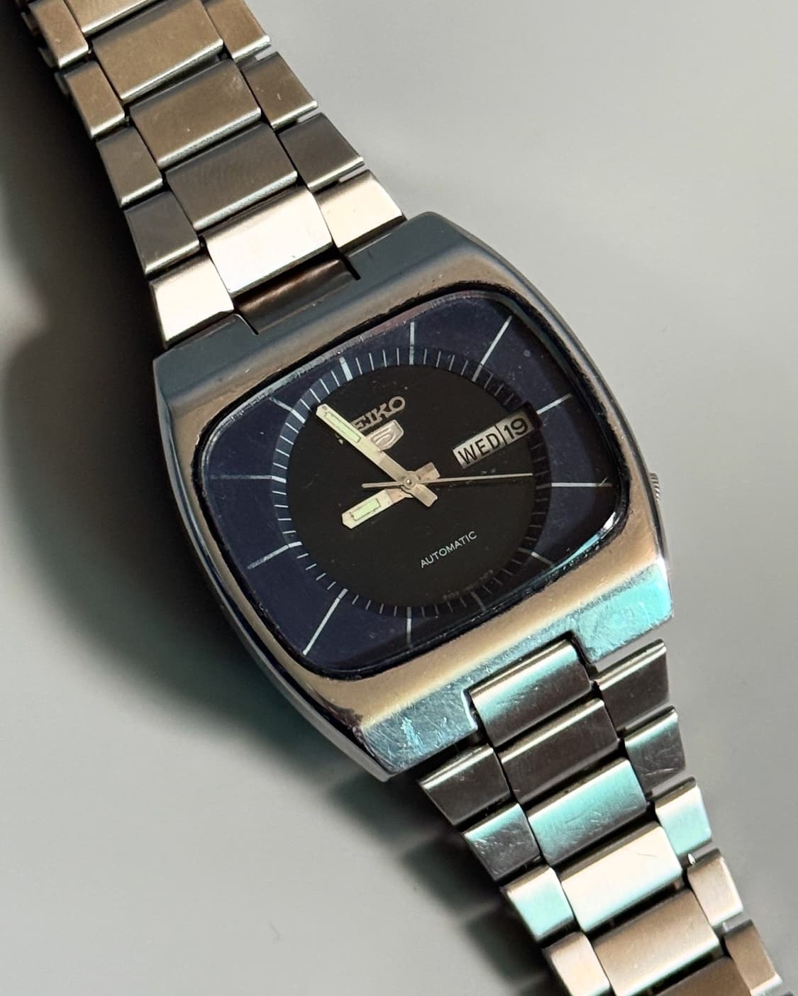 vintage SEIKO 5 Automatic metal watch 상품이미지1