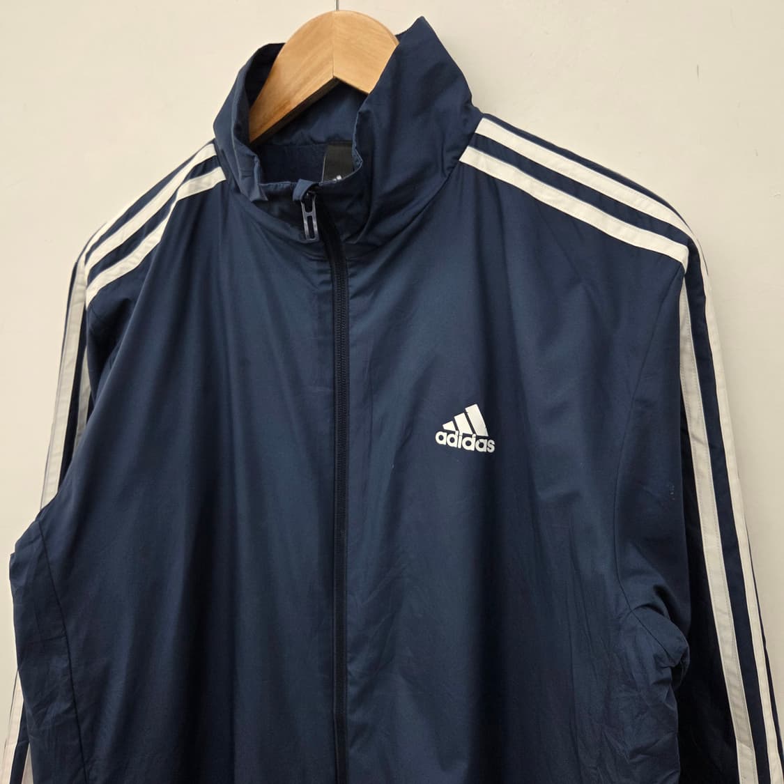 아디다스 네이비 삼선 트랙 자켓 남L 상품이미지3