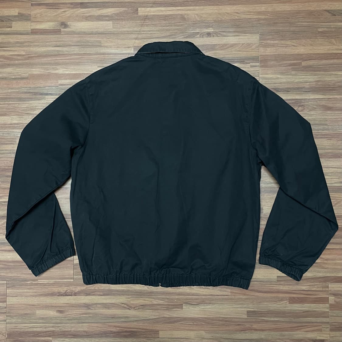 폴로 블랙 베이포트 스윙탑 해링턴 헤링턴 드리즐러 봄버 블루종 자켓 l 상품이미지4