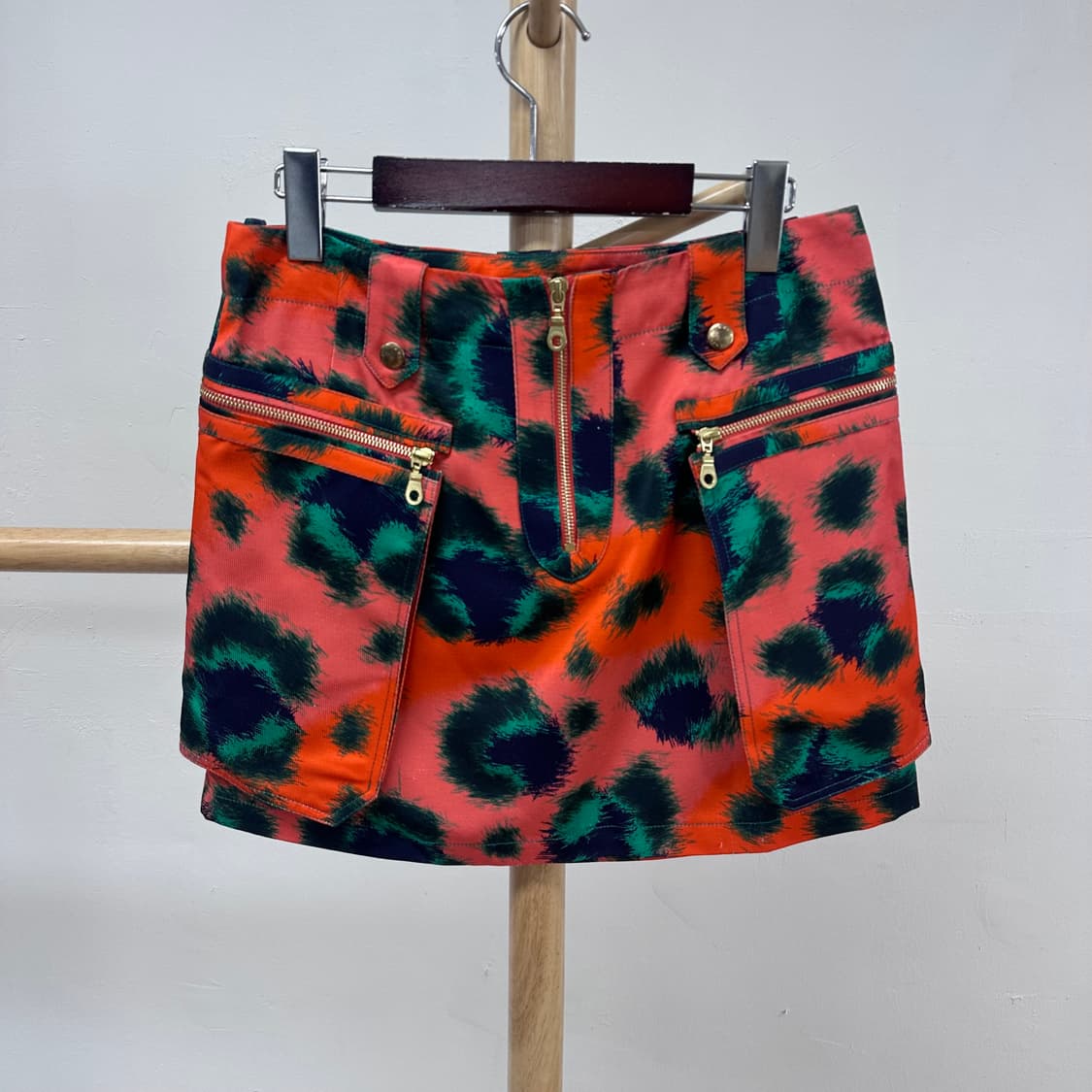 KENZO 겐조 패턴 스커트 치마 36 (허리단면37cm) 정품 상품이미지1