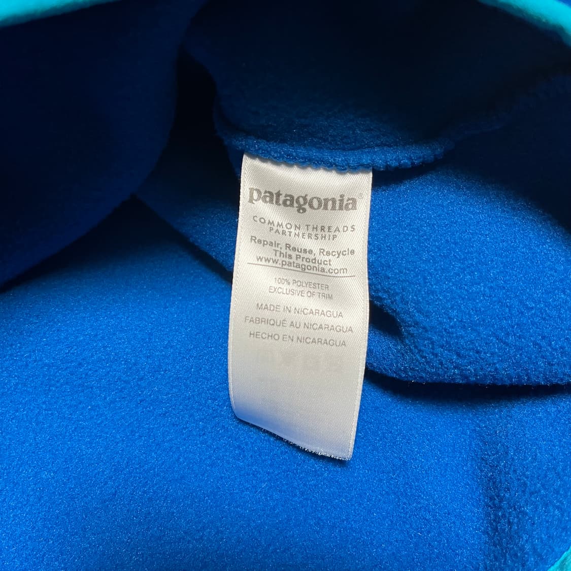 파타고니아 신칠라 반다나 블루/에픽 블루 상품이미지4