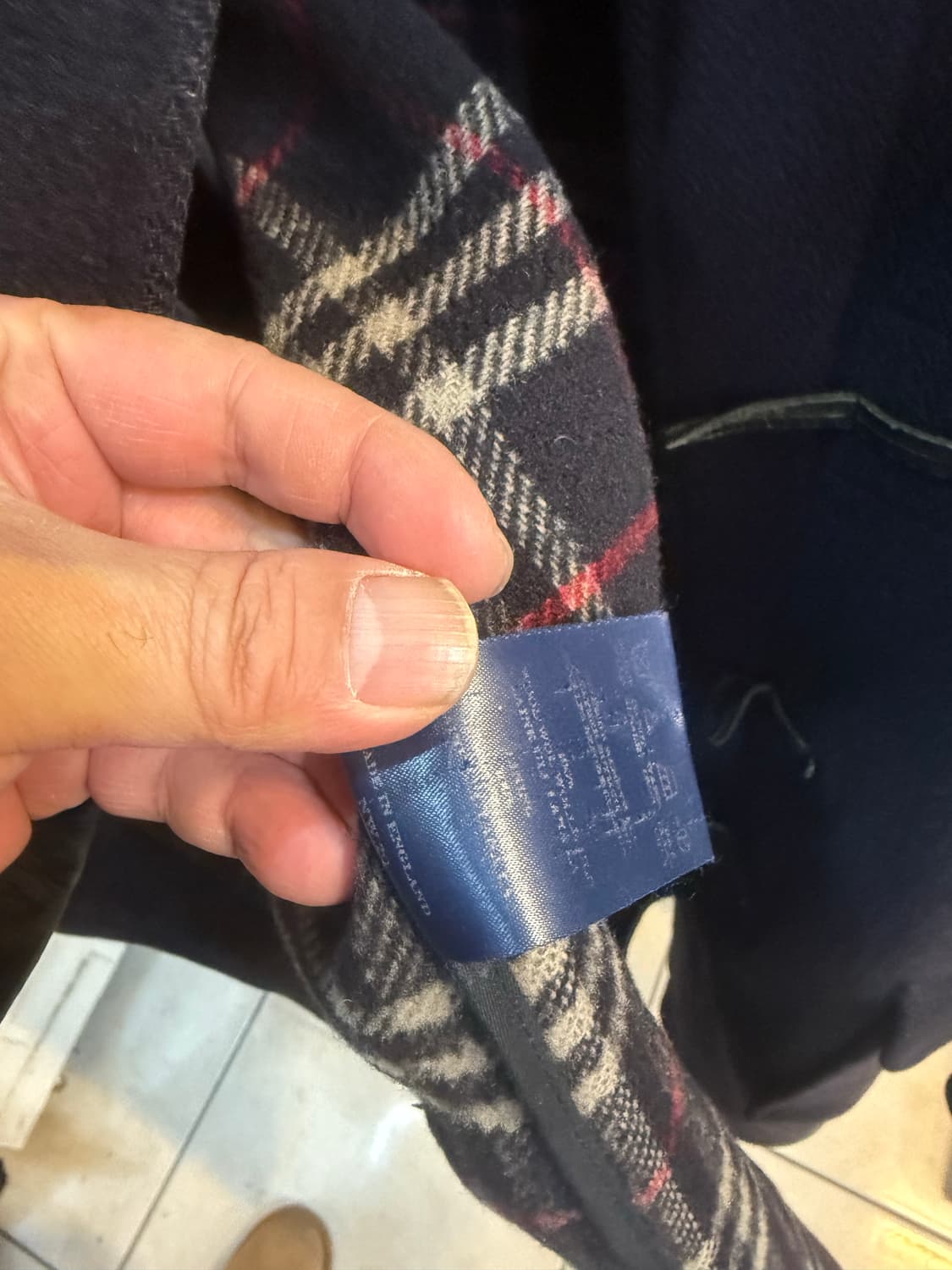 95-100 정품 버버리 떡볶이 코트 팝니다 상품이미지5