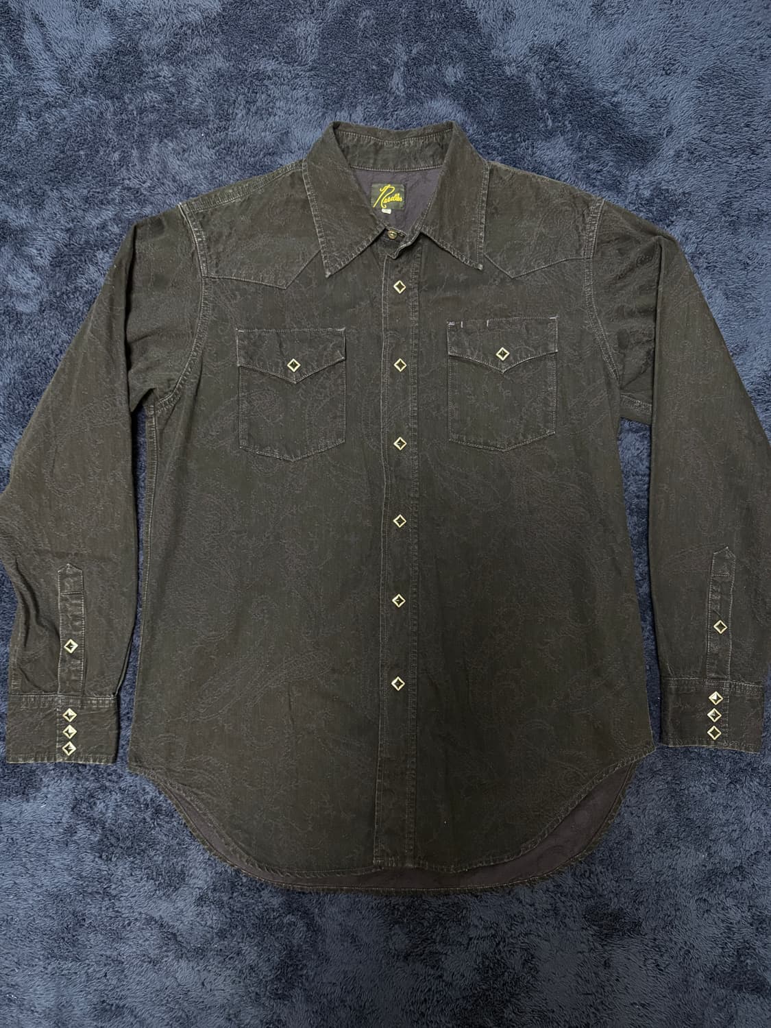 니들스 페이즐리 웨스턴 셔츠[S] 상품이미지1