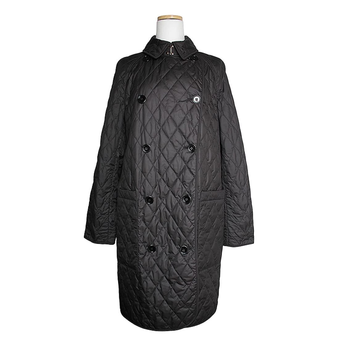 버버리 브릿 블랙 누빔 코트 M 상품이미지1