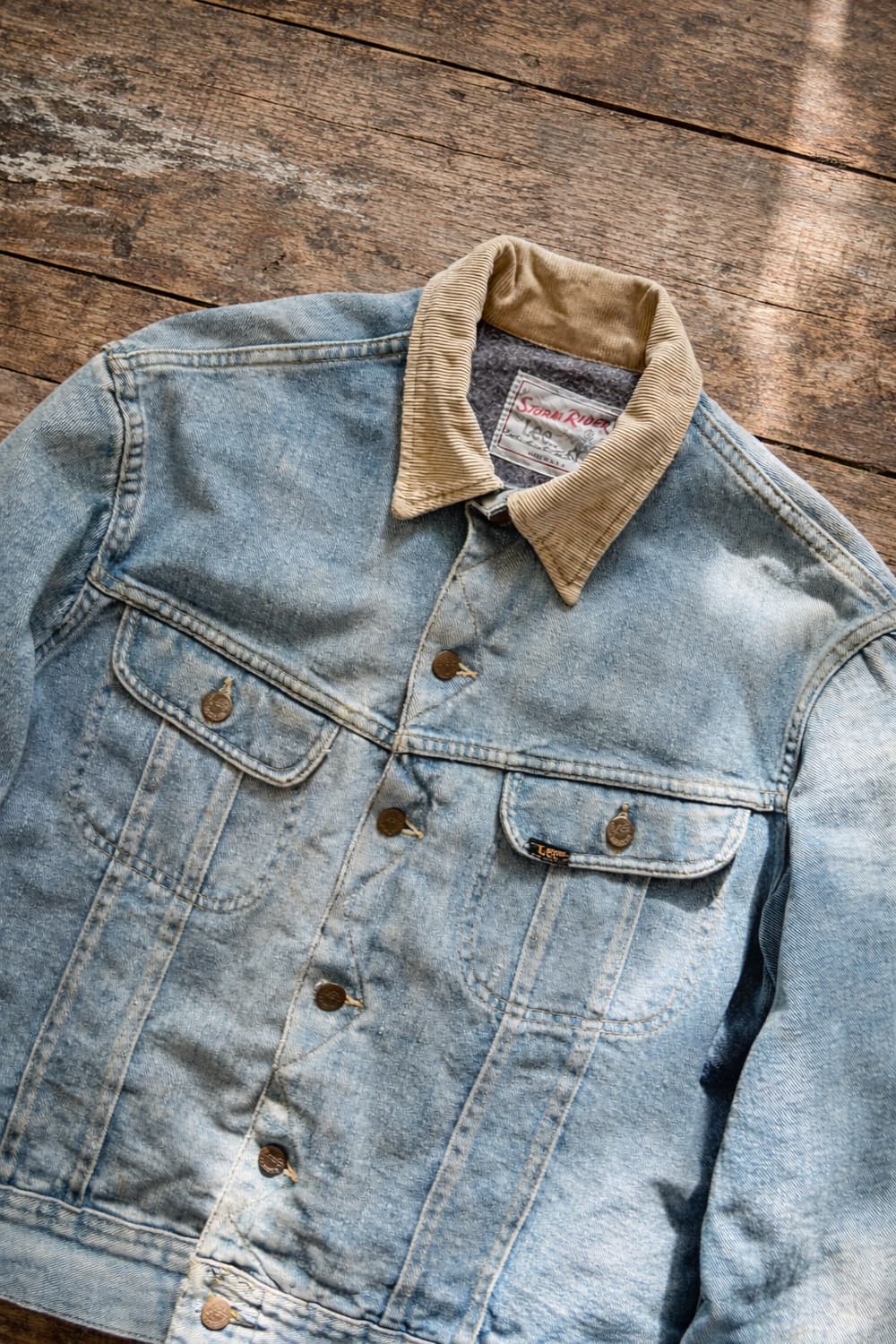 70's Lee 101LJ 스톰라이더 블랭킷 데님 자켓 100~105 상품이미지2