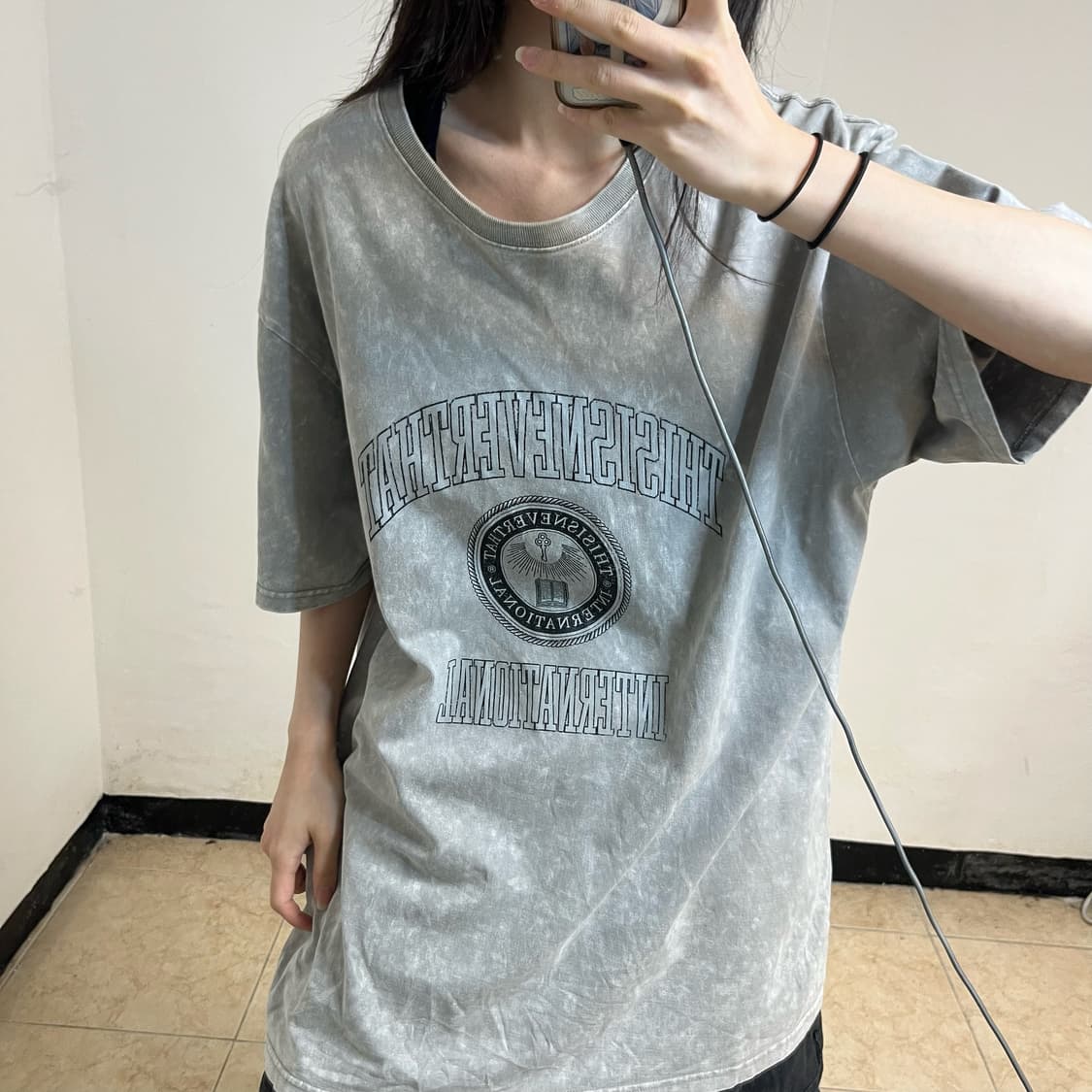 thisisneverthat Grey T-Shirt 상품이미지3