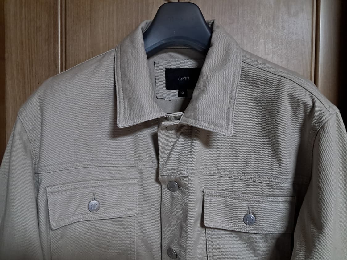 탑텐 면 자켓 남성100  상품이미지4