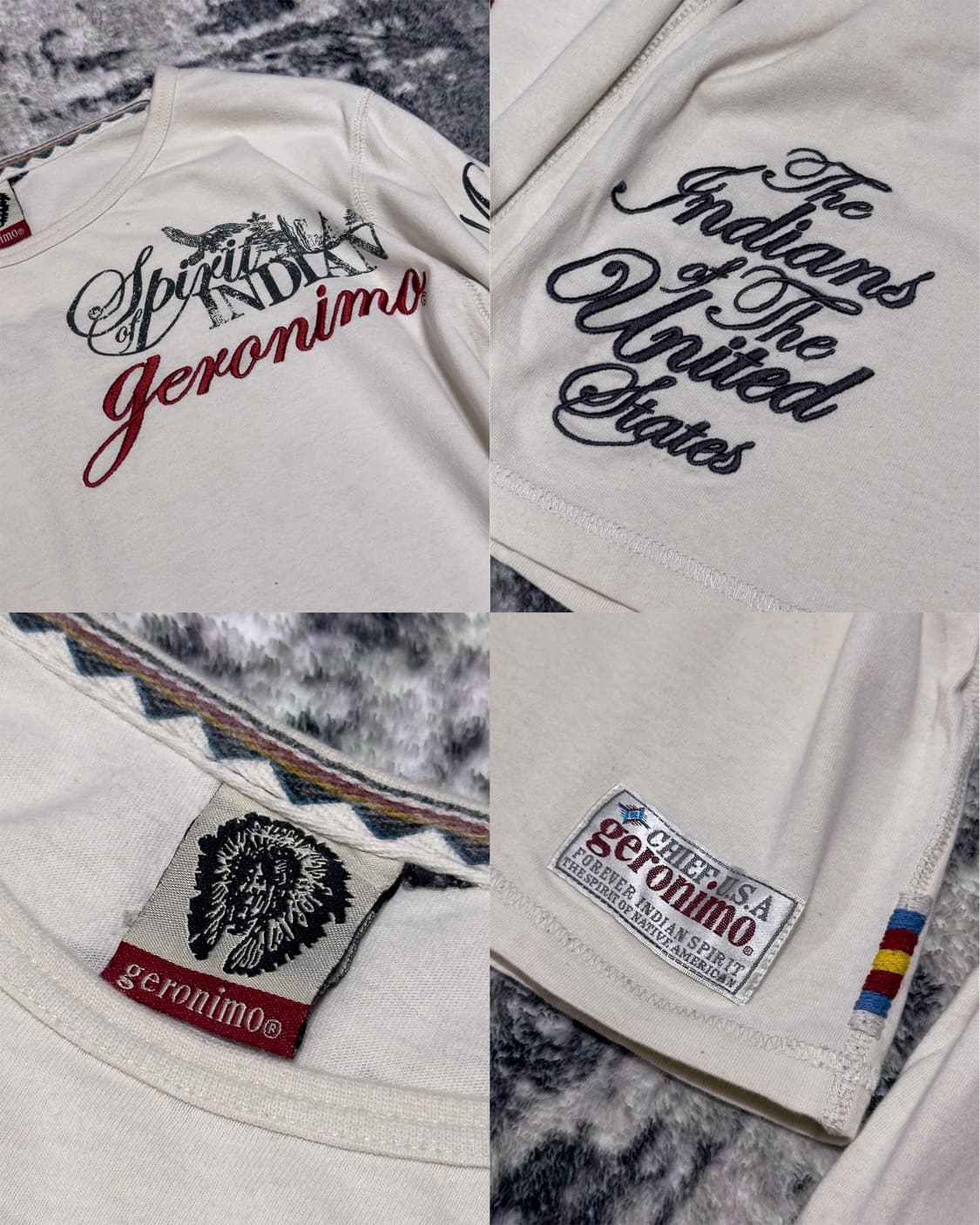{GERONIMO} Apache Indian Graphic L/S  상품이미지9