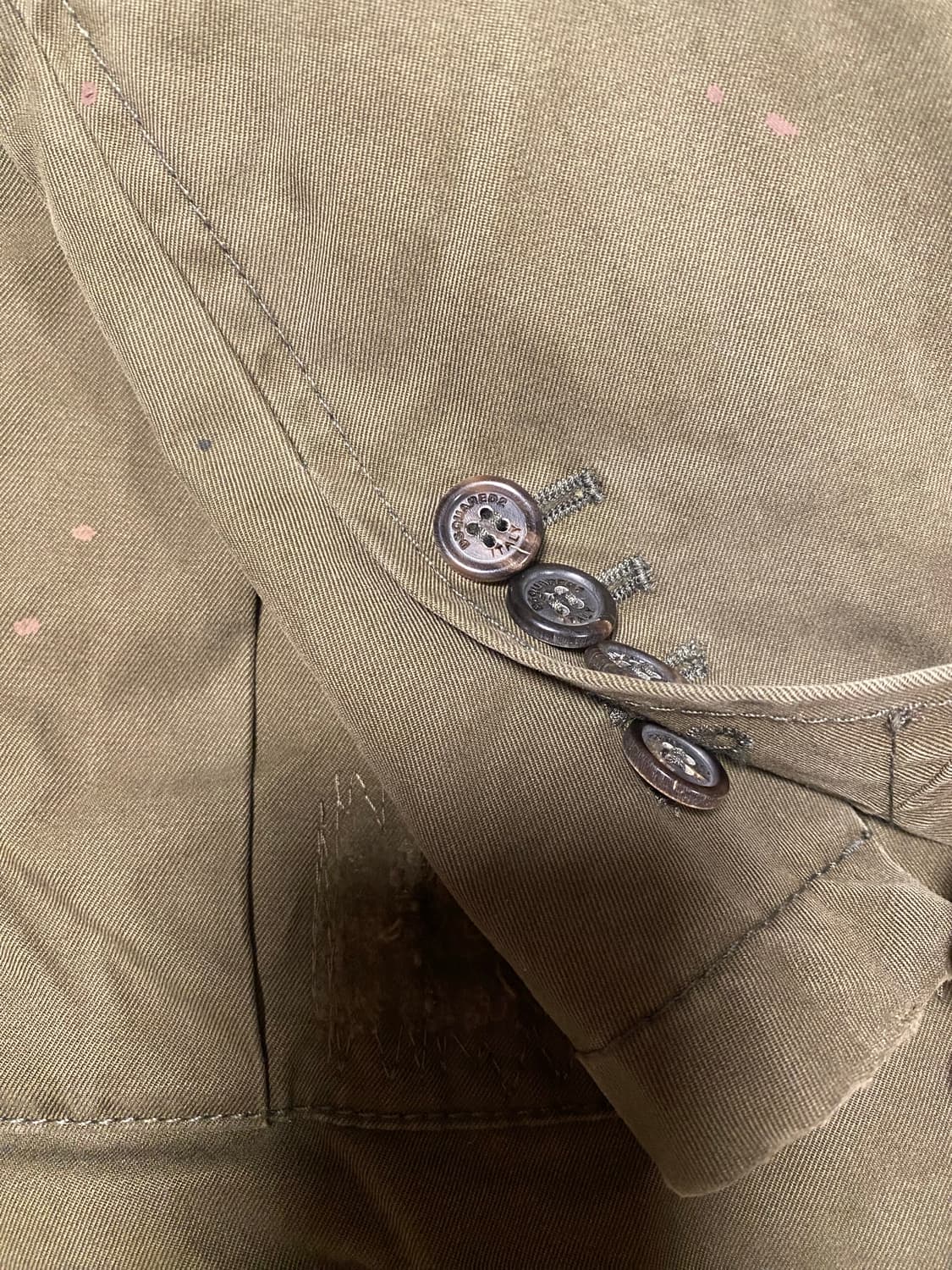 데미지 밀리터리 자켓 상품이미지7