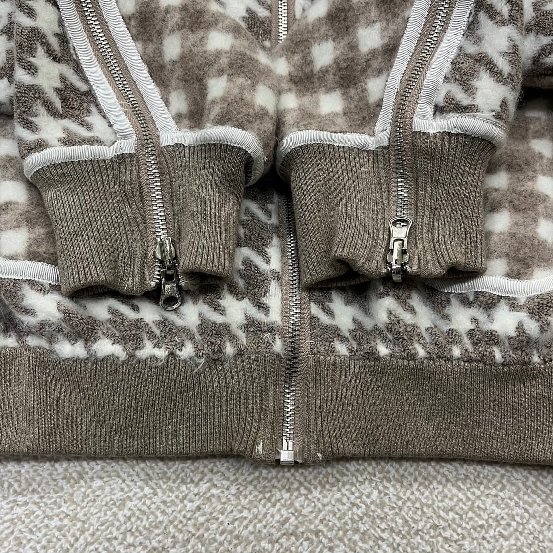 [F] AMODEDIOSA 아모데디오사 여성 크롭 니트 자켓 3979 상품이미지5