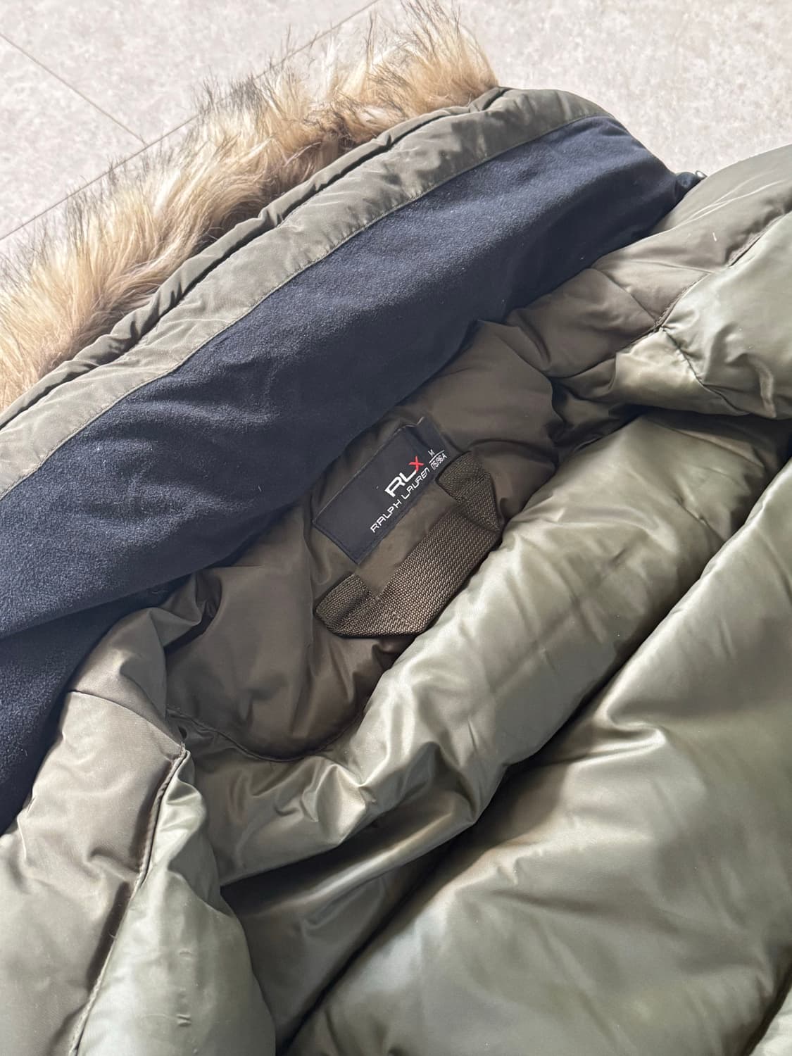 폴로 로버다운 카키 M 상품이미지3