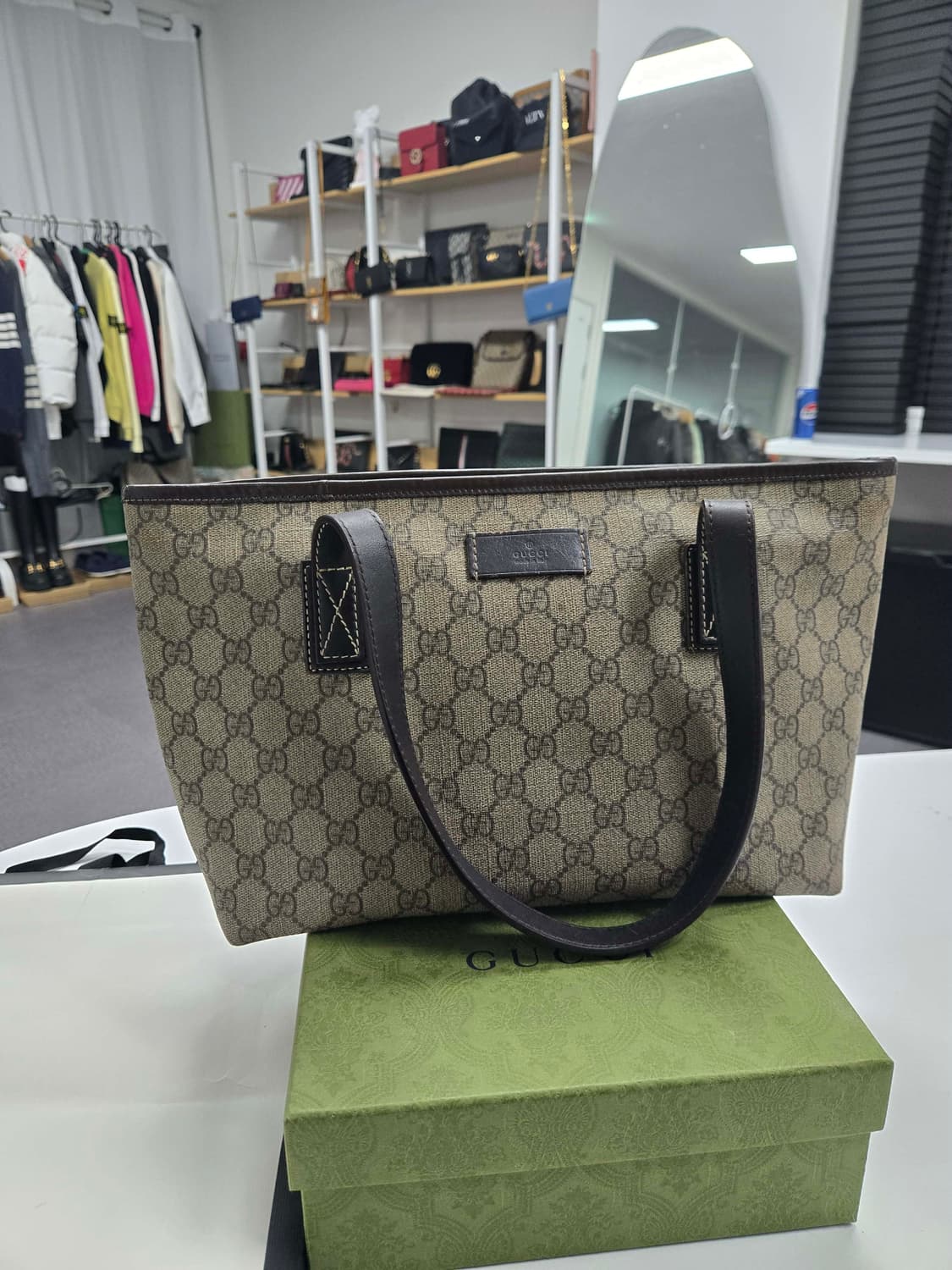 [50%세일] 구찌 시그니처 토트 숄더백 상품이미지1