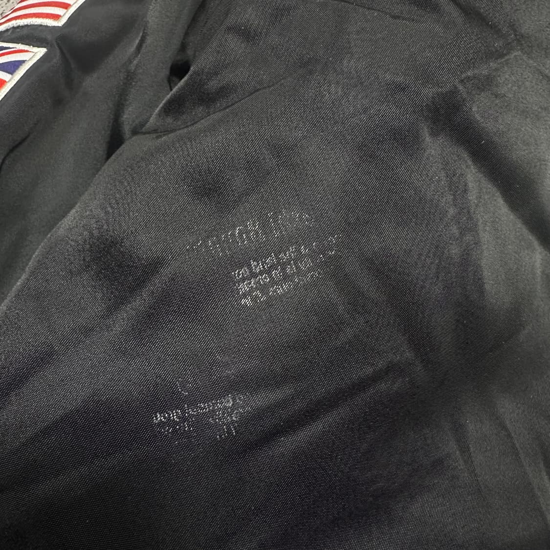 ✨ (바배) PARDON 국기 블랙 항공 점퍼  자켓 상품이미지4