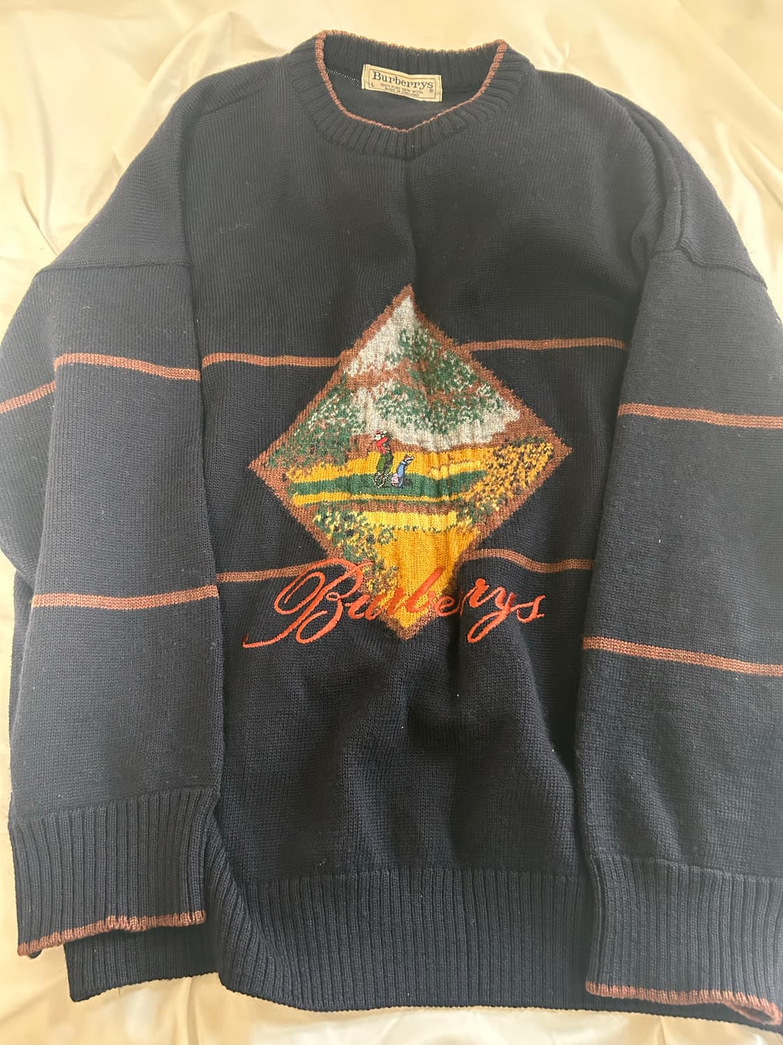 Burberry vintage knit L 상품이미지2