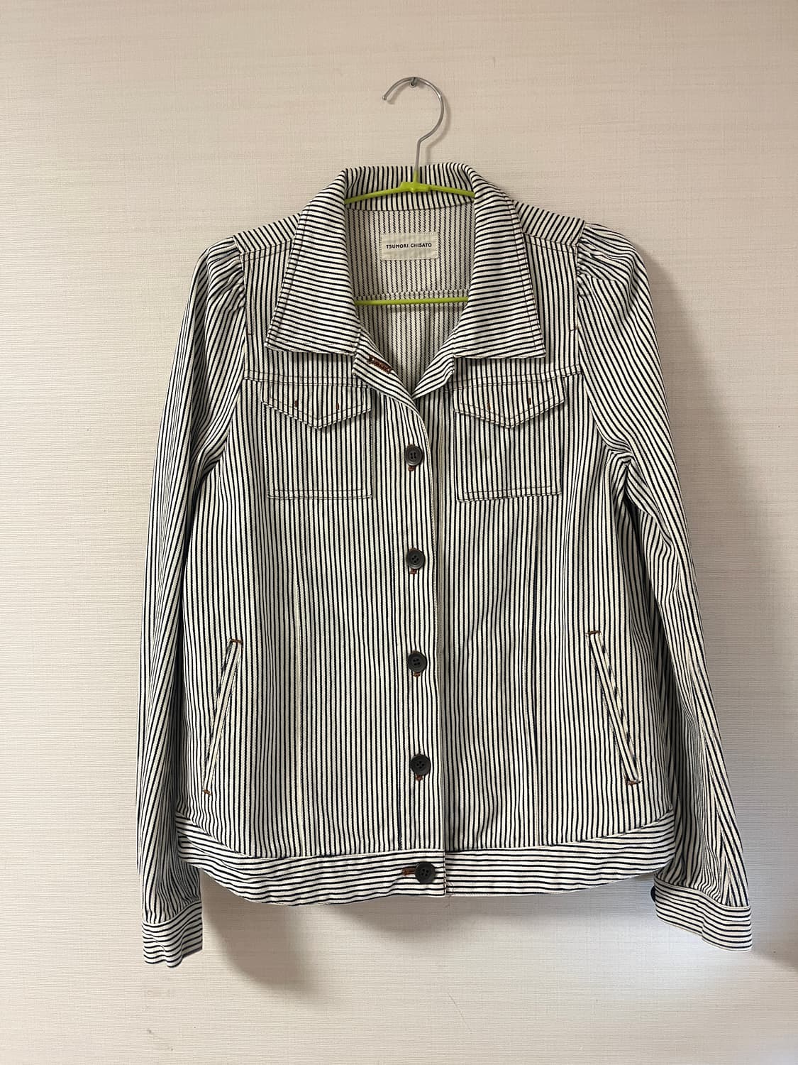 Tsumori Chisato stripe denim jacket 상품이미지1