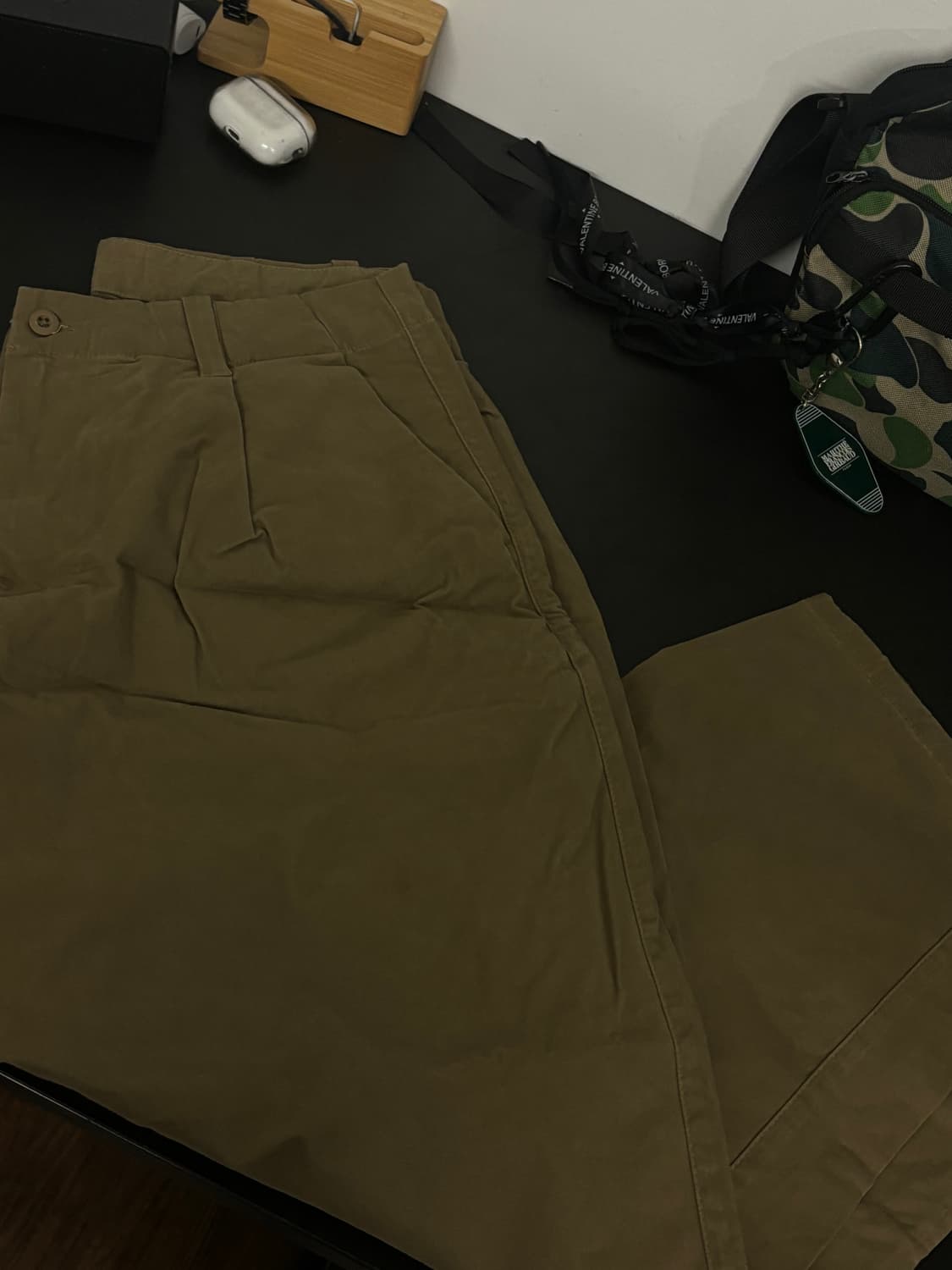 벌룬핏 베이지팬츠 상품이미지1