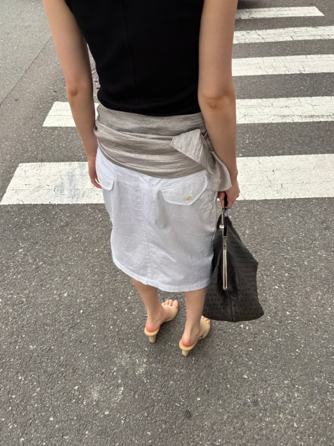 브리즈아카이브 샤샤 스카프 실버 상품이미지7