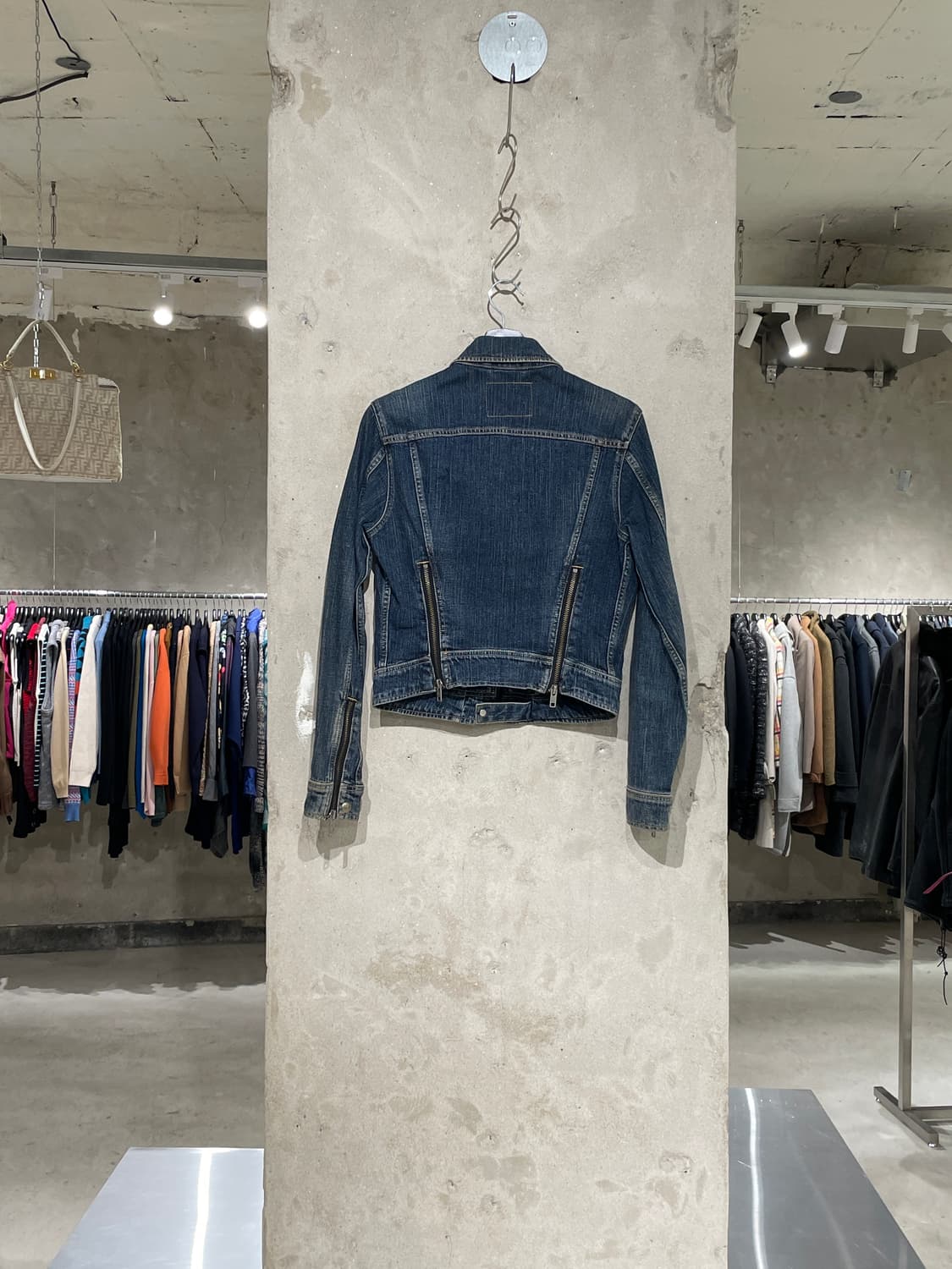 리바이스 진청 집핏 유틸리티 크롭 데님 자켓 상품이미지6