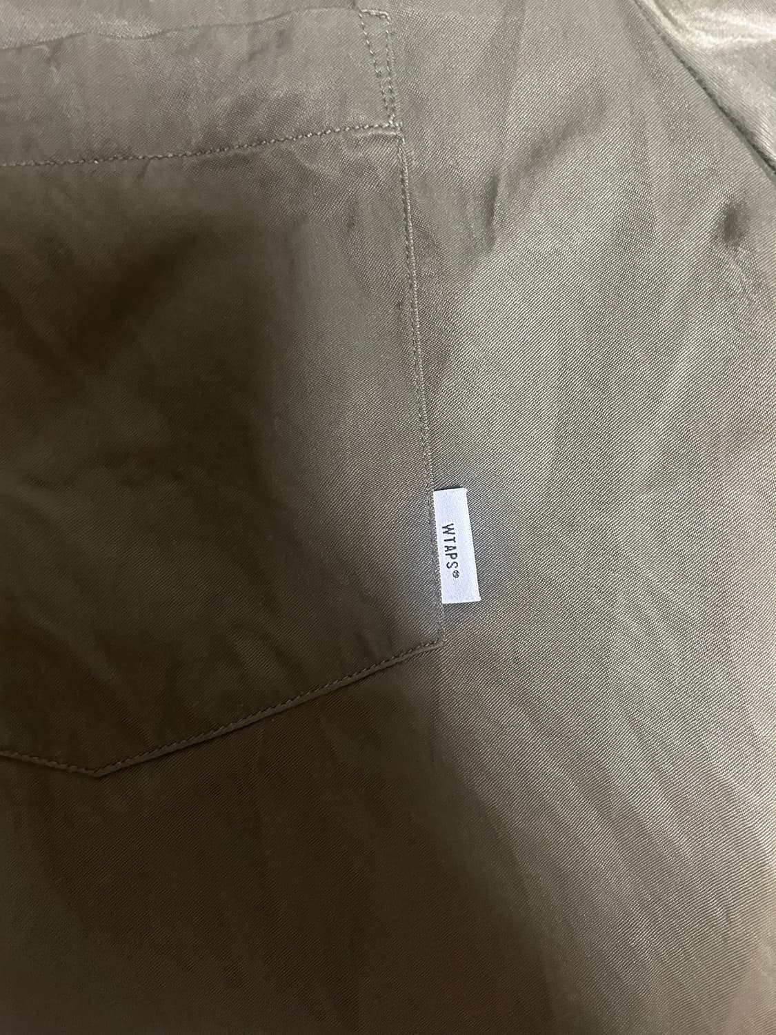 18ss wtaps raco satin shirt 상품이미지4