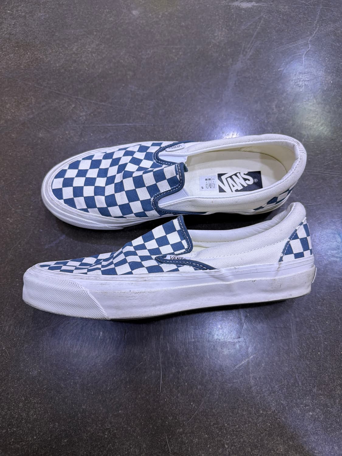 반스 프리미엄 클래식 슬립온 98 체커보드 스타게이저 블루 260 상품이미지6