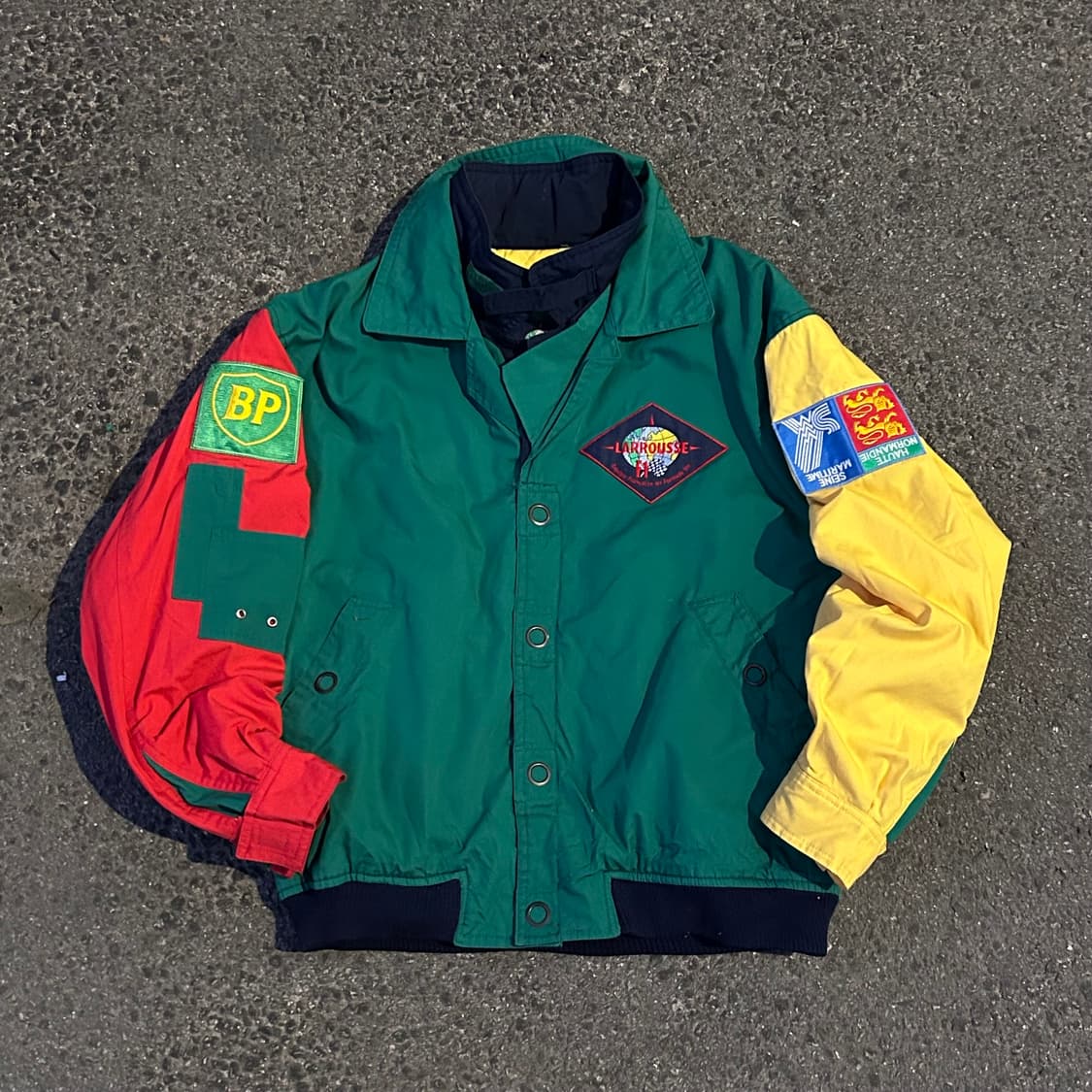 90s F1 racing Larrousse 멀티컬러 팀 레이싱 자켓 L 상품이미지4