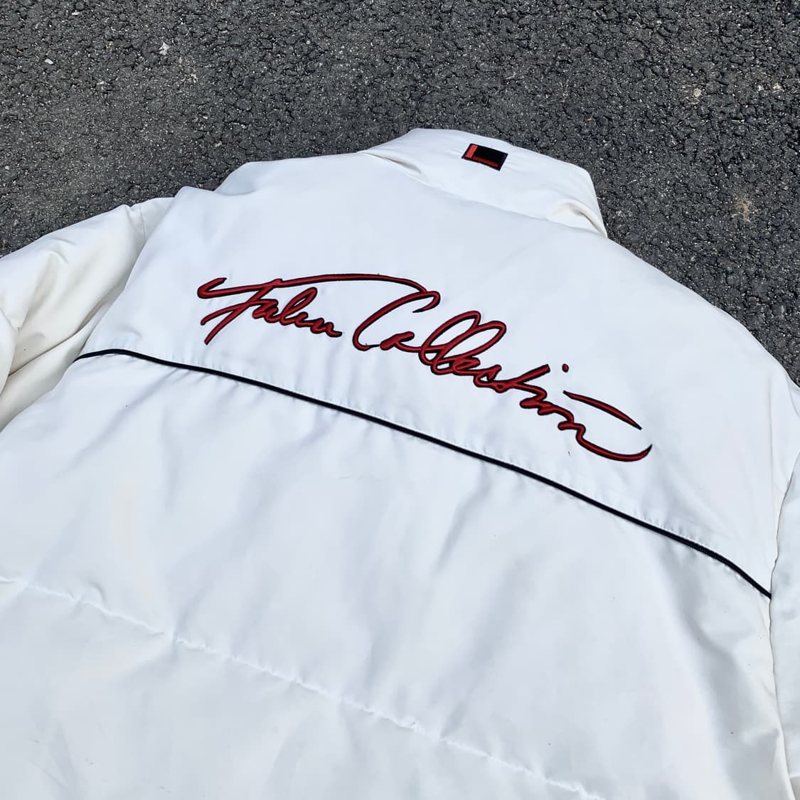 00s FUBU 후부 올드스쿨 화이트 덕다운 패딩 올드스쿨 자켓 105 상품이미지4