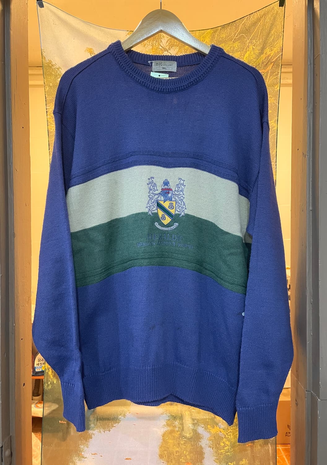 VTG 하이틴 울혼방 니트 상품이미지2